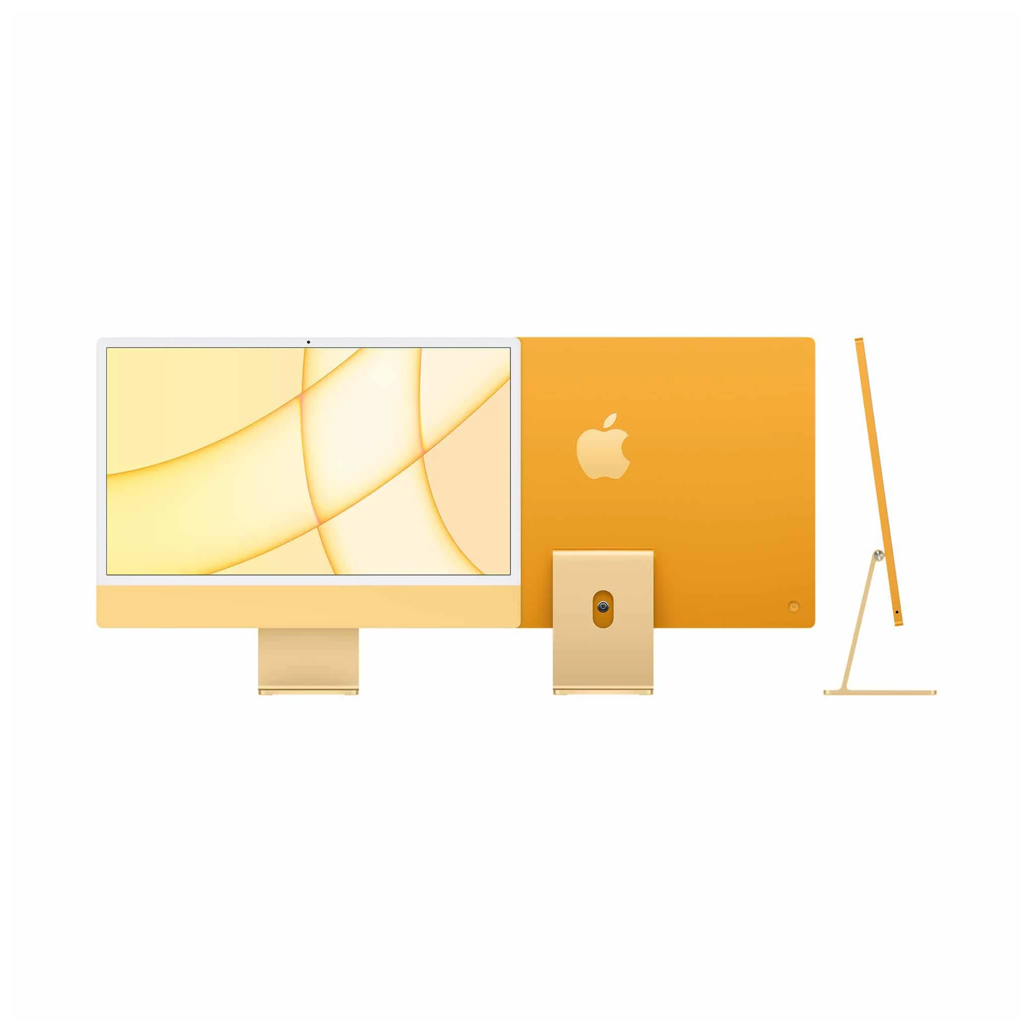 Apple iMac (24-inch, Apple M1 chip with 8‑core CPU and 8‑core GPU, 8GB RAM, 512GB) - Gold - Image 3