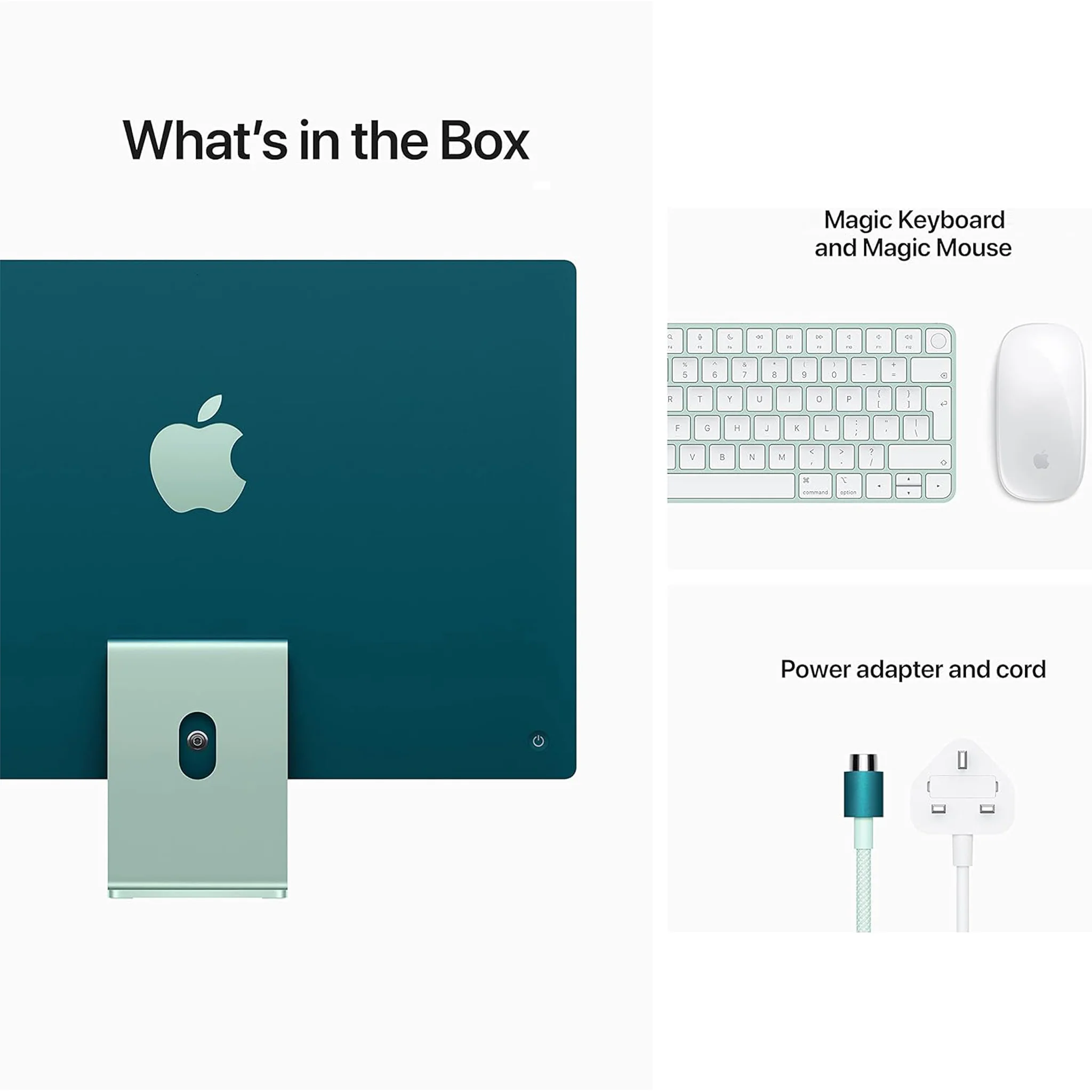 Apple iMac (24-inch, Apple M1 chip with 8‑core CPU and 8‑core GPU, 8GB RAM, 512GB) - Green - Image 9