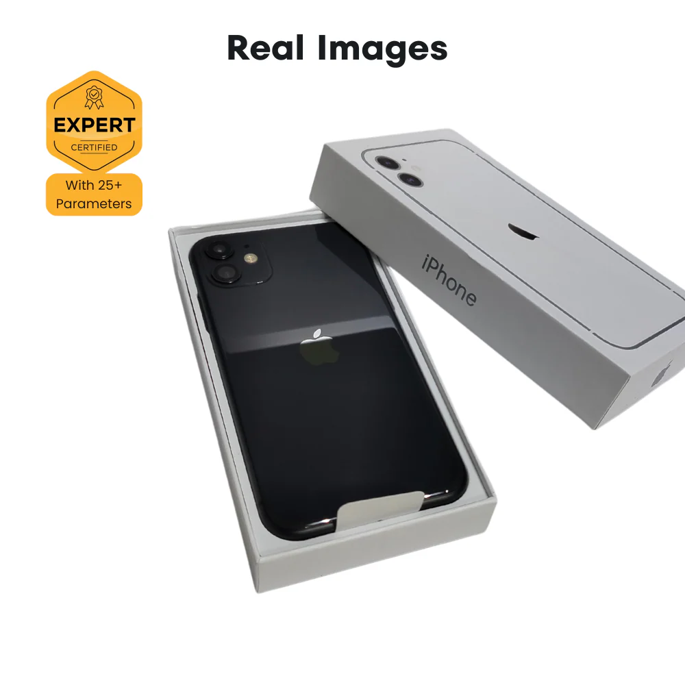 Apple iPhone 11 - 64GB - Black - Image 2