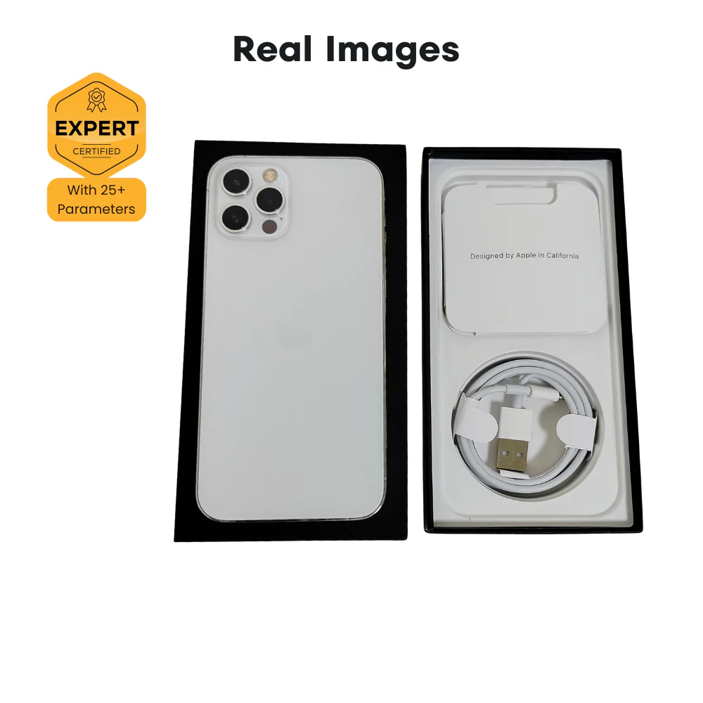 Apple iPhone 12 Pro - 128GB - Silver - Image 4