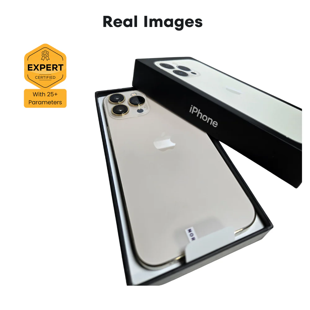 Apple iPhone 13 Pro - 128GB - Gold - Image 3