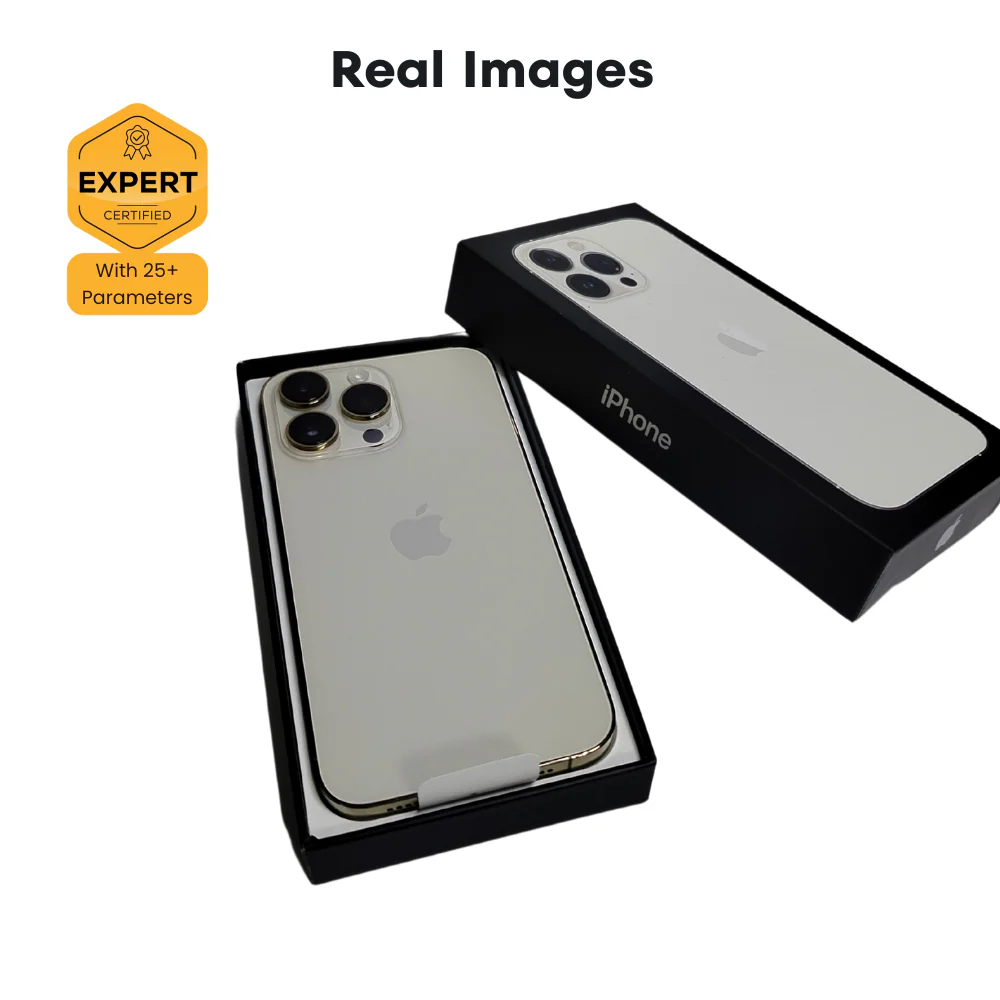 Apple iPhone 14 Pro - 256GB - Gold - Image 3