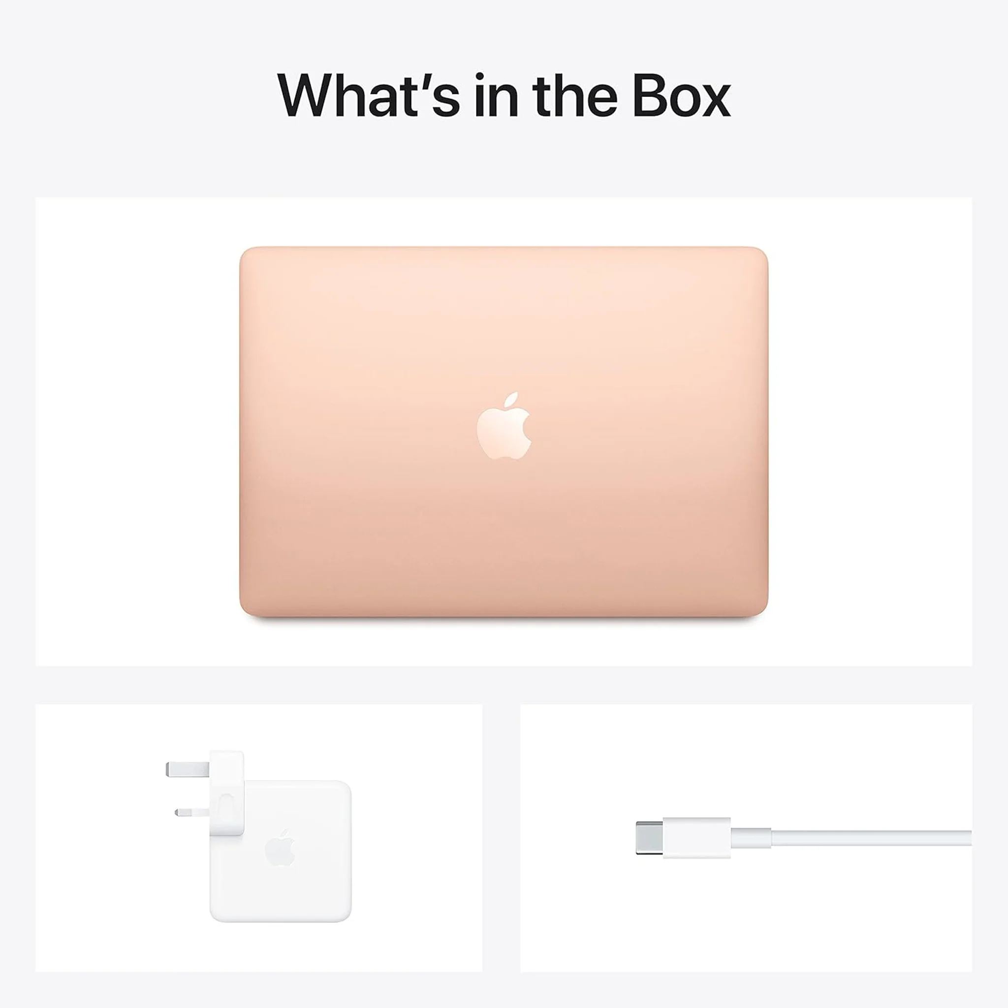 Apple MacBook Air (13-inch, Apple M1 chip with 8‑Core CPU and 7‑Core GPU, 8GB RAM, 256GB SSD) Gold, M1 - Image 7