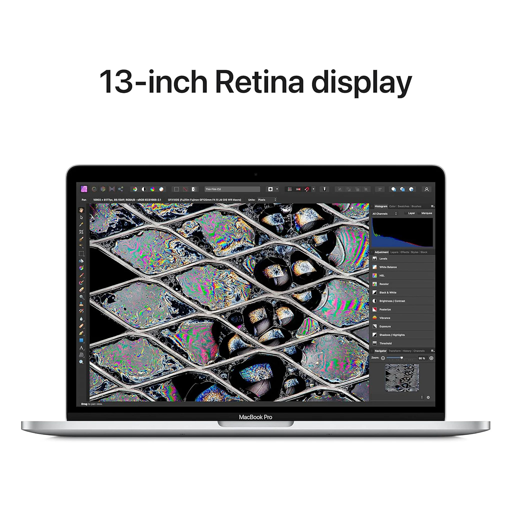 Apple MacBook Pro (13-inch, Apple M1 chip, 8GB RAM, 256GB SSD) Space Grey with TouchBar, M1 Pro - Image 3