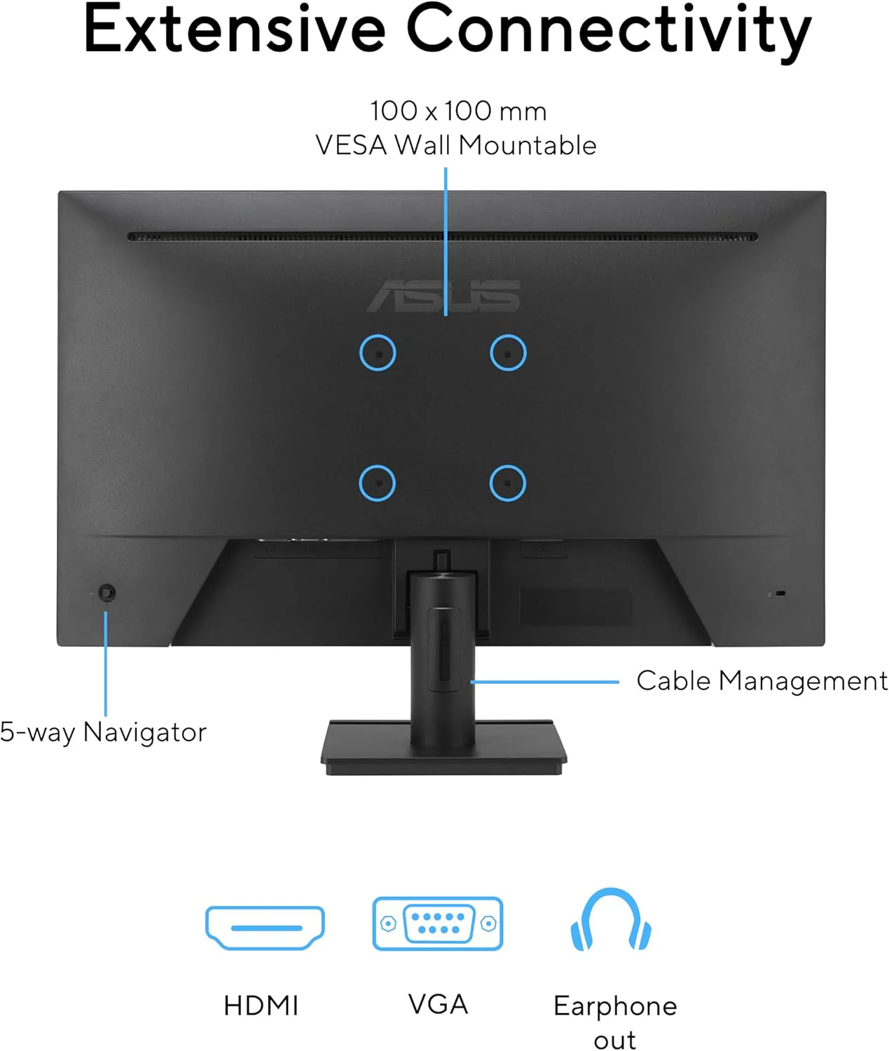Asus 27 inch Eye Care IPS Gaming Monitor - 12Hz, VA279HG - Image 7