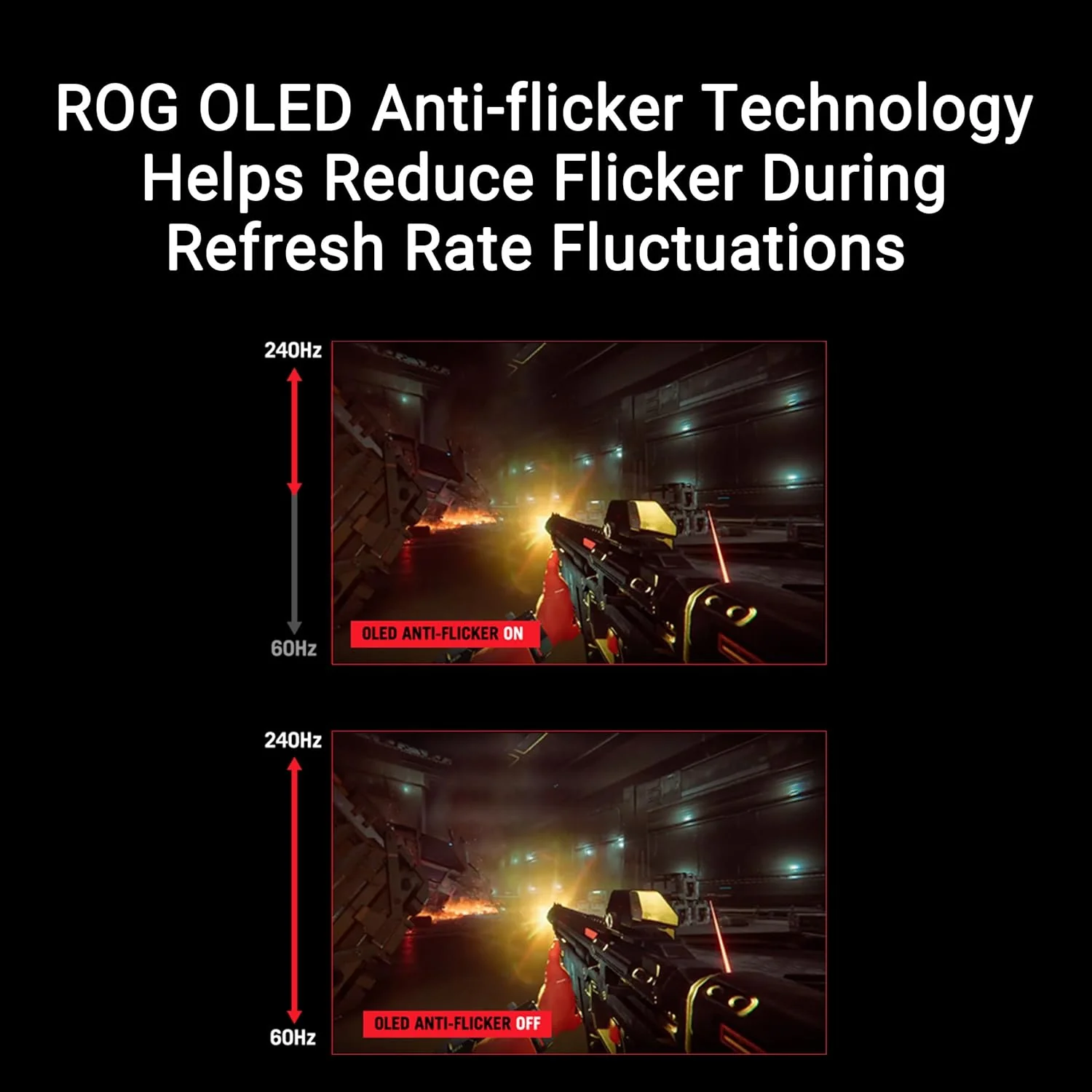ASUS ROG Swift 32” 4K OLED Gaming Monitor - 240Hz, PG32UCDP - Image 7