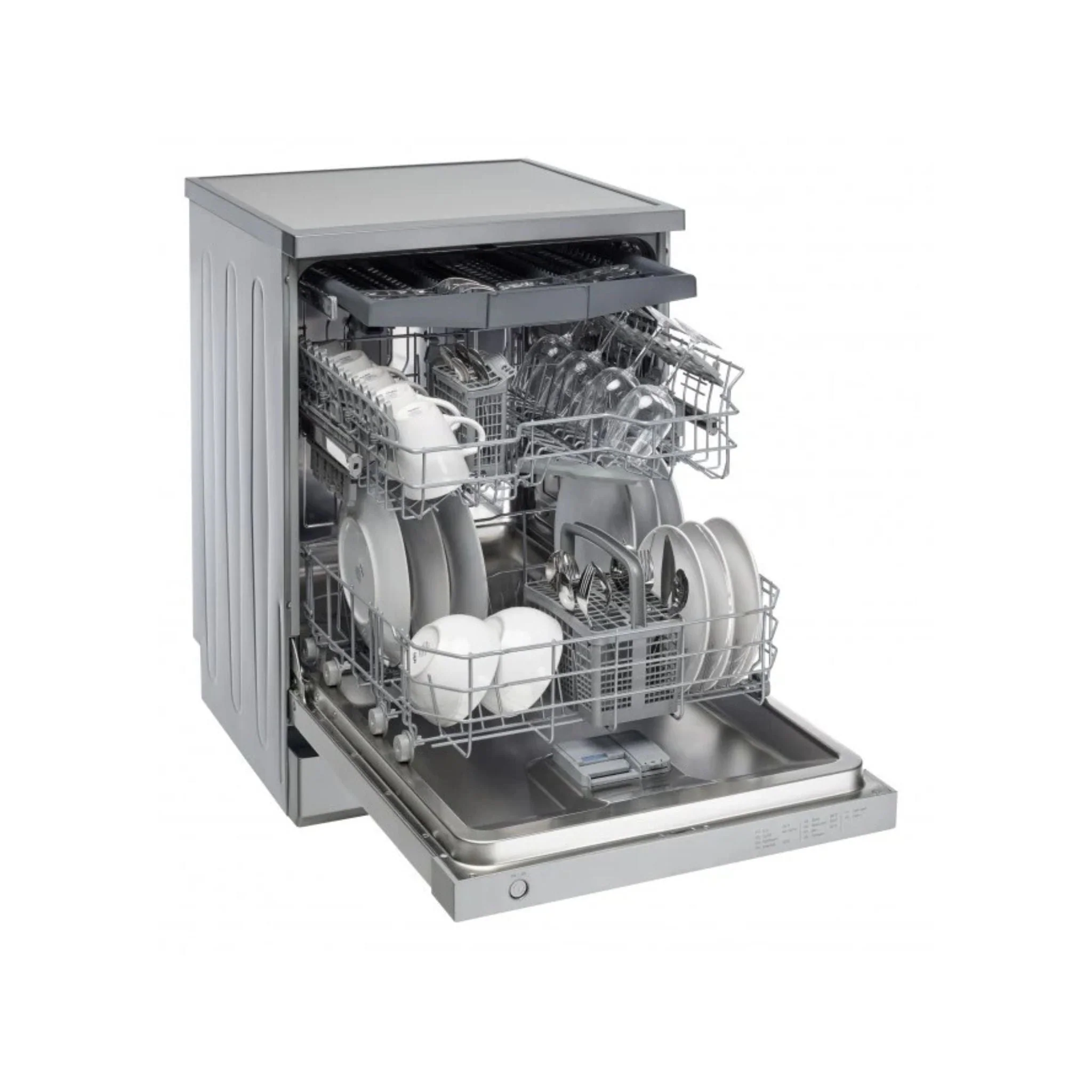Baumatic 16 Place Stainless Steel Freestanding Dishwasher, BDW16BS - Image 3