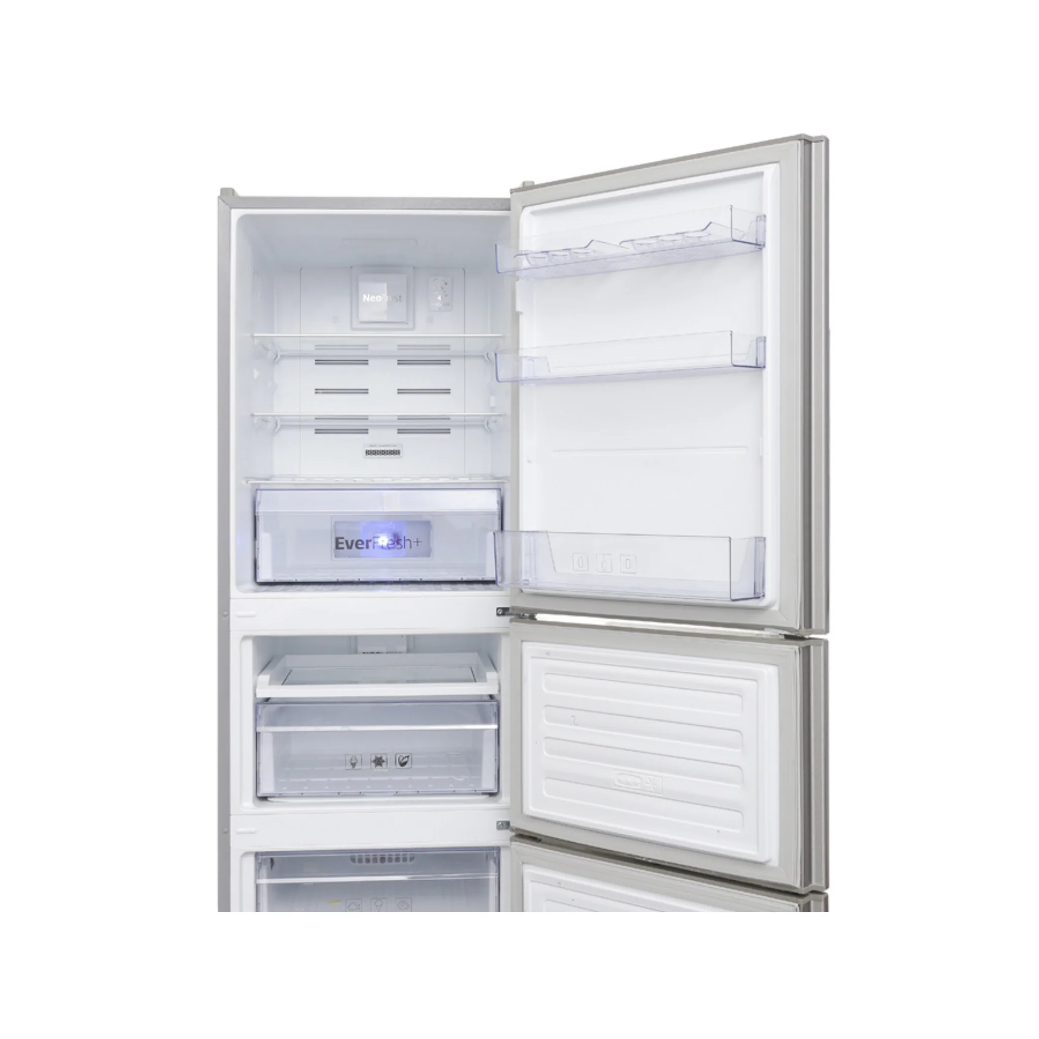 Beko 340L 3 Door Refrigerator, RTNT340E50VZX - Image 3