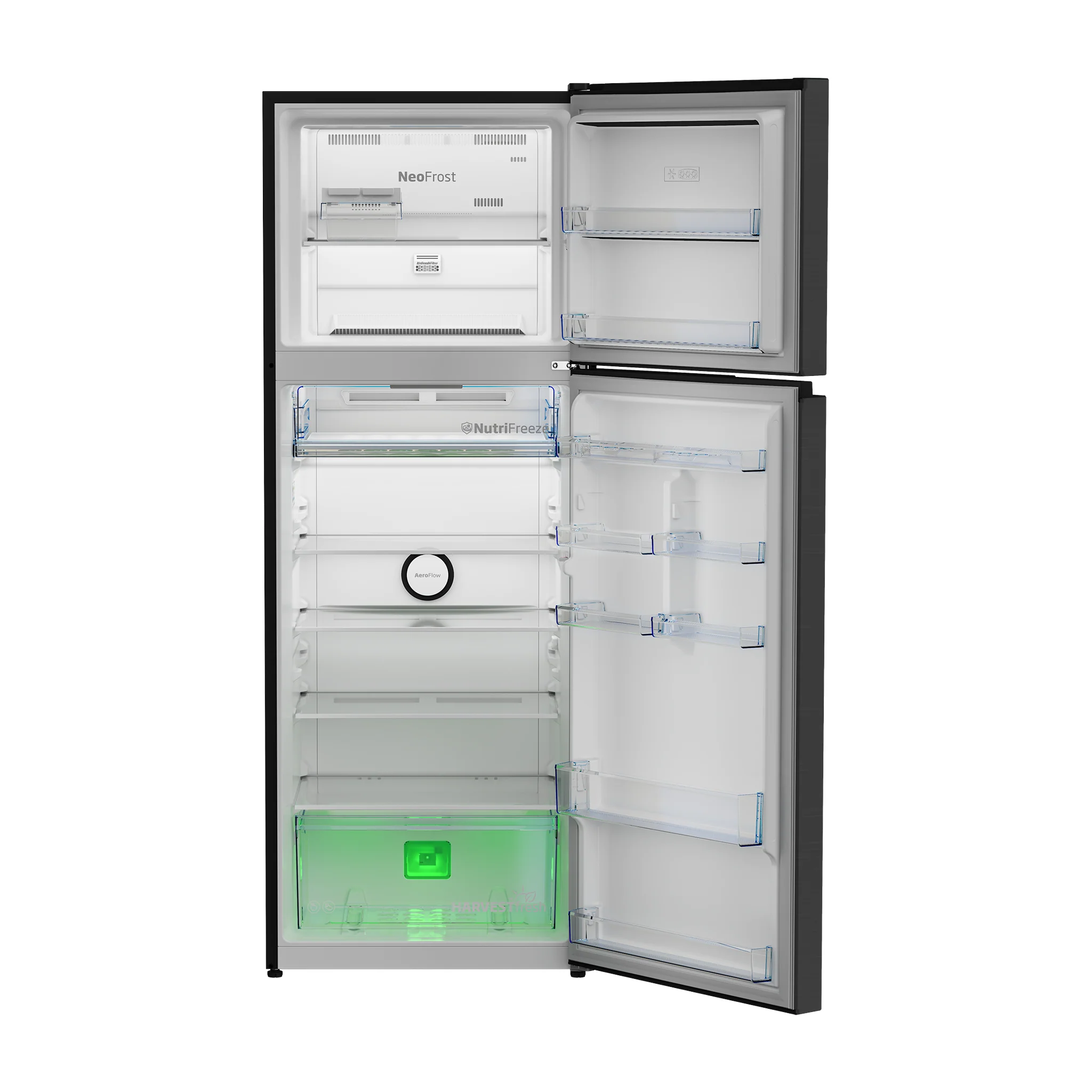 Beko 373L Double Door Refrigerator, B3RDNT445I10 - Image 4