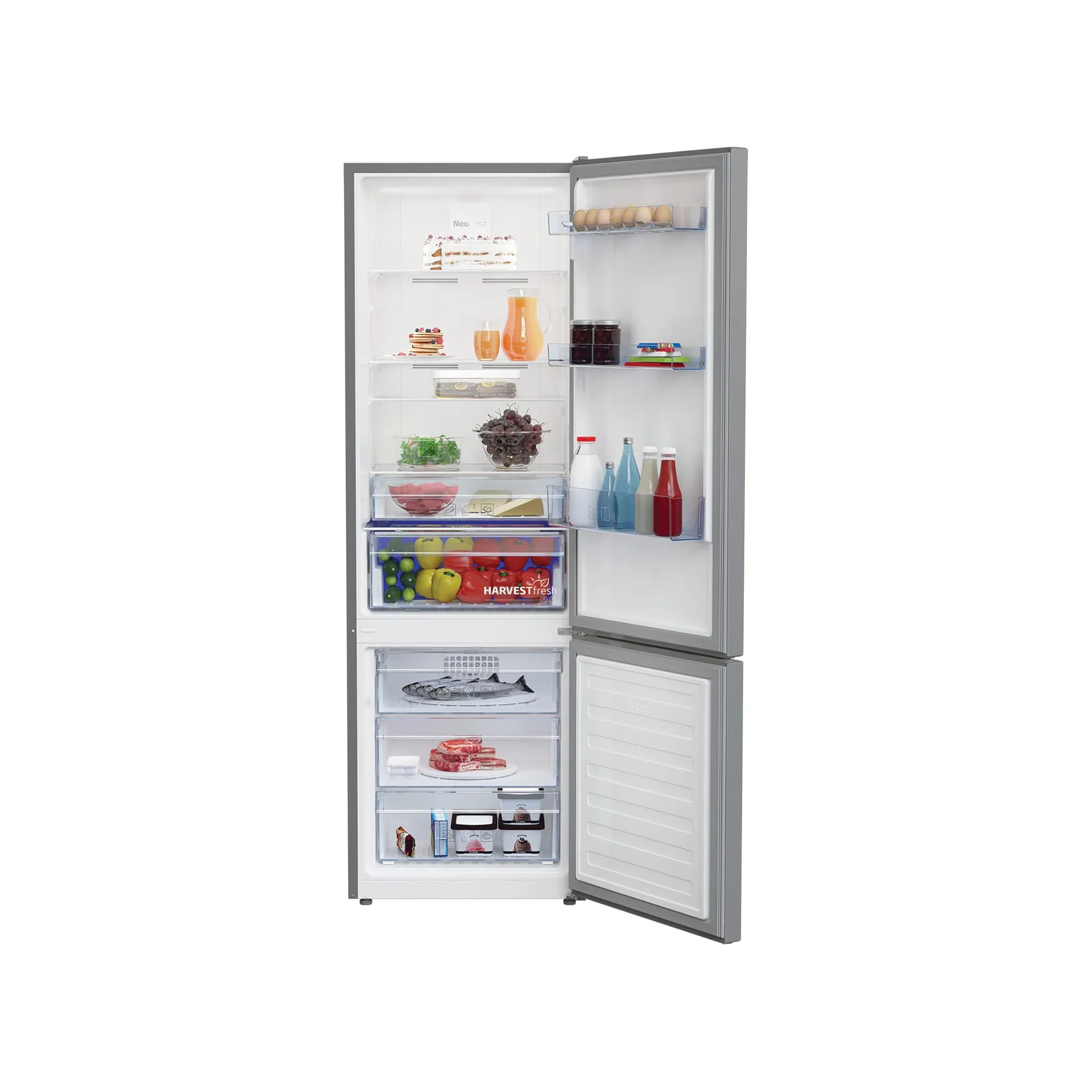 Beko 375L Double Door Refrigerator, RCNT375E40ZXBN - Image 4
