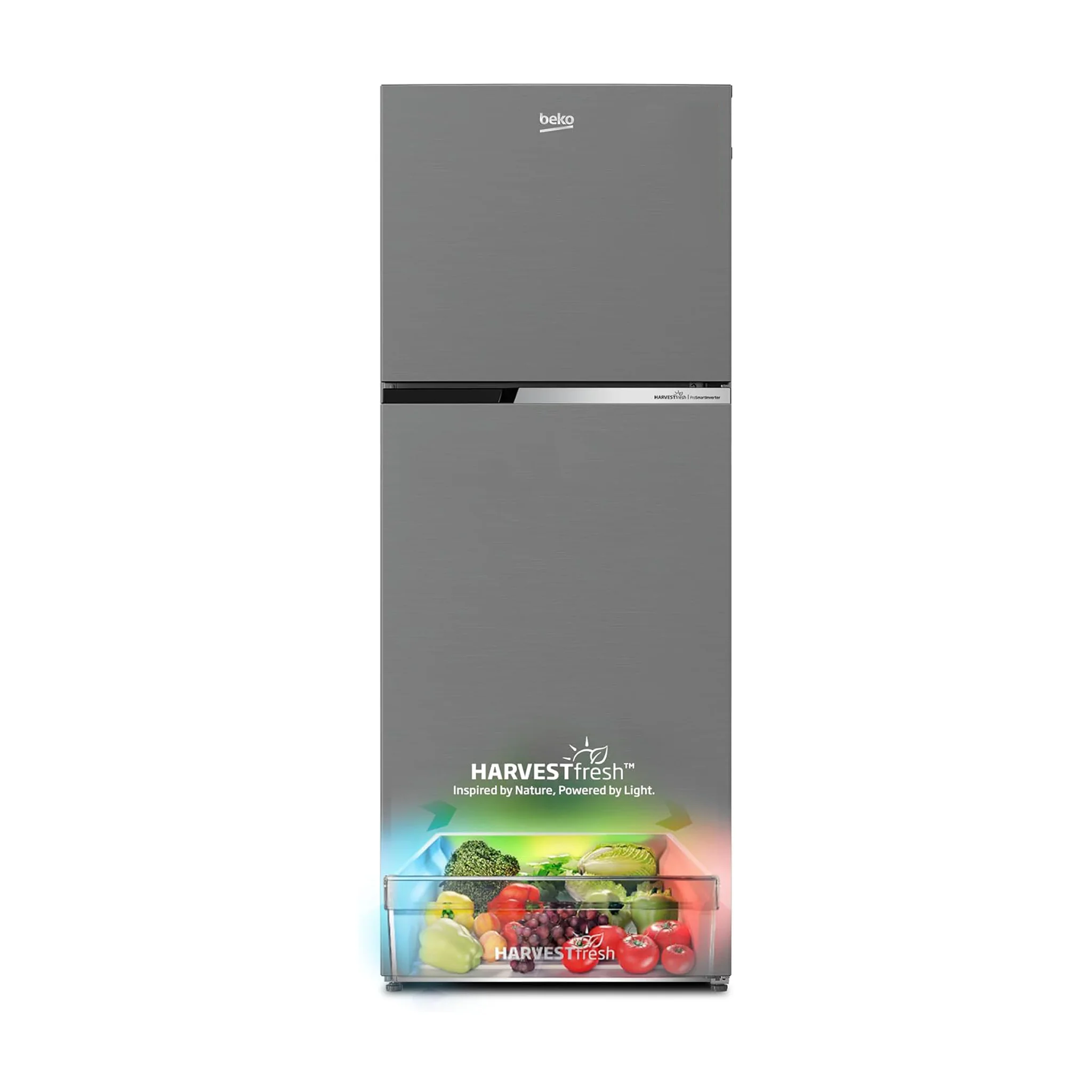 Beko 409L Double Door Refrigerator, RDNT401XS