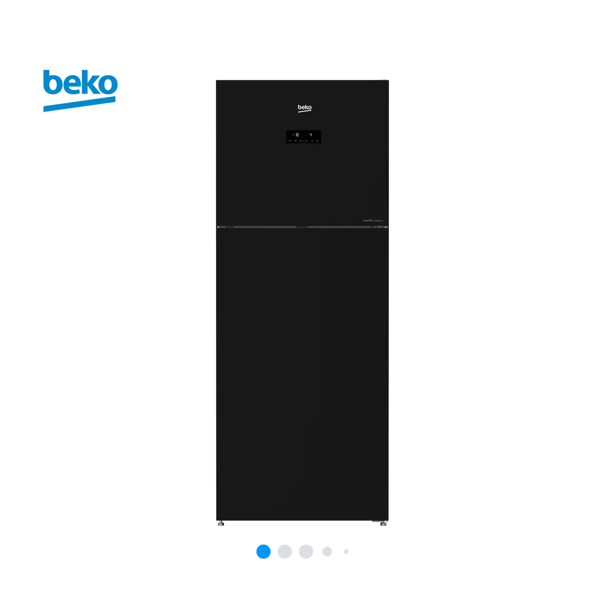Beko 470L Double Door Refrigerator, RDNT470E50VZGB