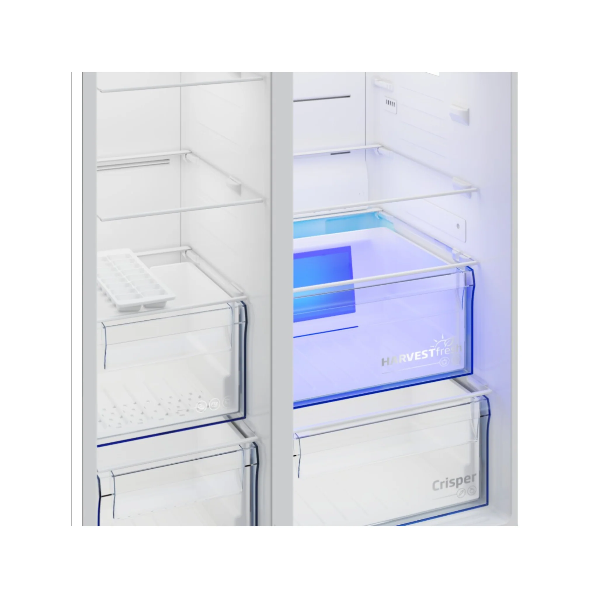 Beko 580L Side by Side Refrigerator, G91640NE - Image 5