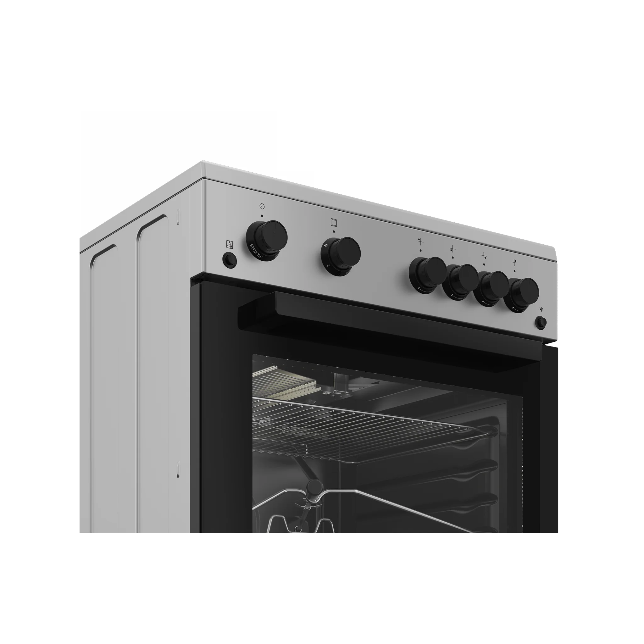 Beko 60X60 Cm 4 Burner Cooking Range, FSGT62111DSL - Image 4