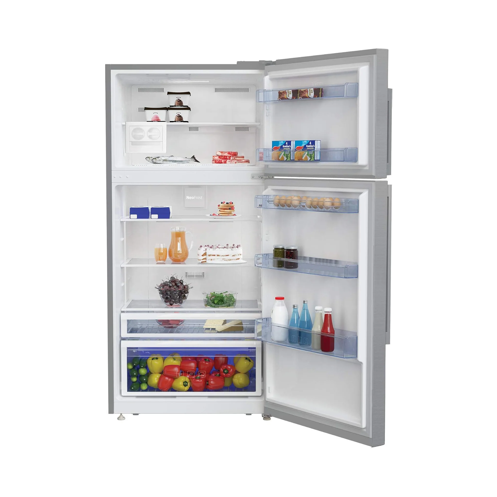 Beko 611L Top Mount Refrigerator, RDNE710E2ZP - Image 4