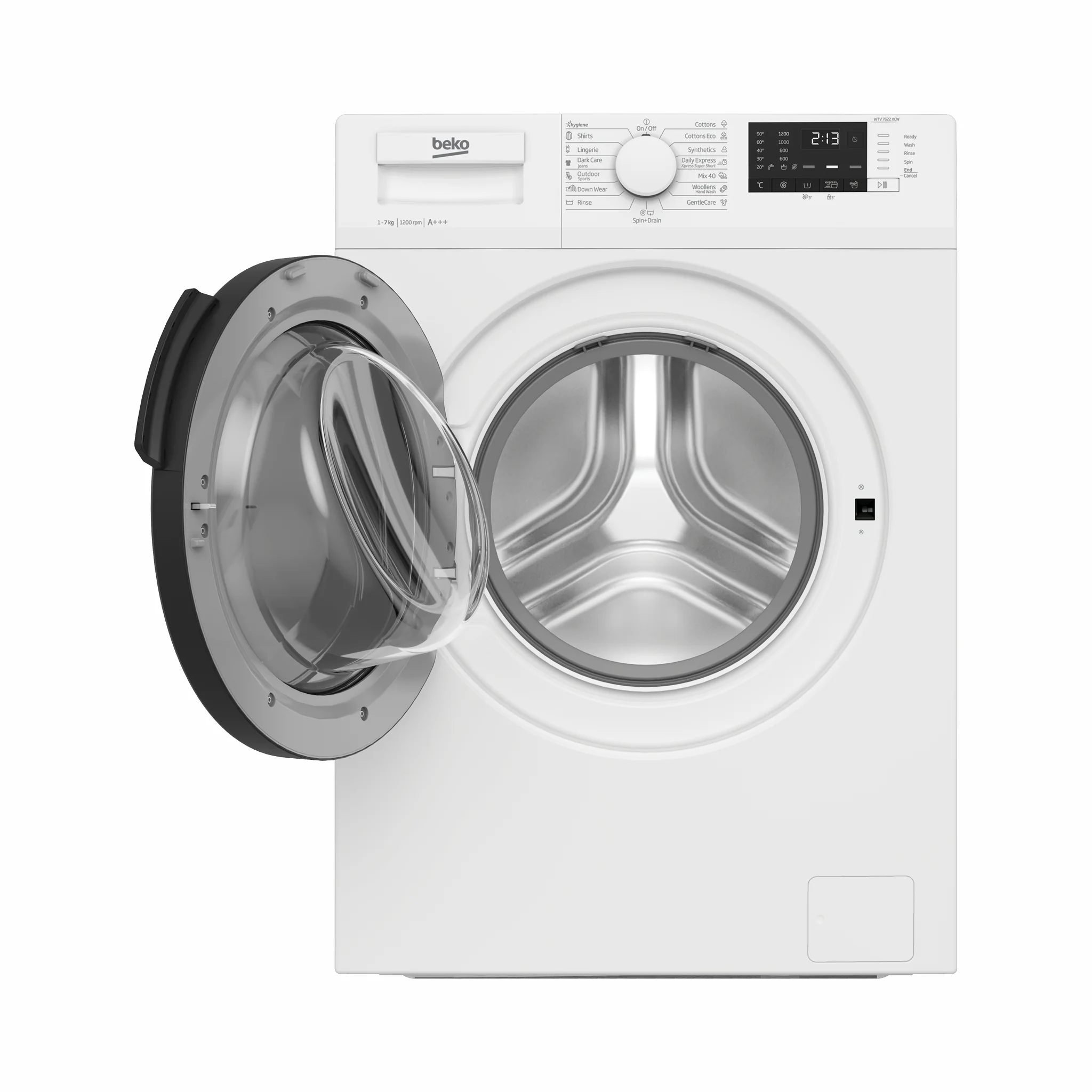 Beko 7KG Fully Automatic Washing Machine, WTV 7622 XCW - Image 3
