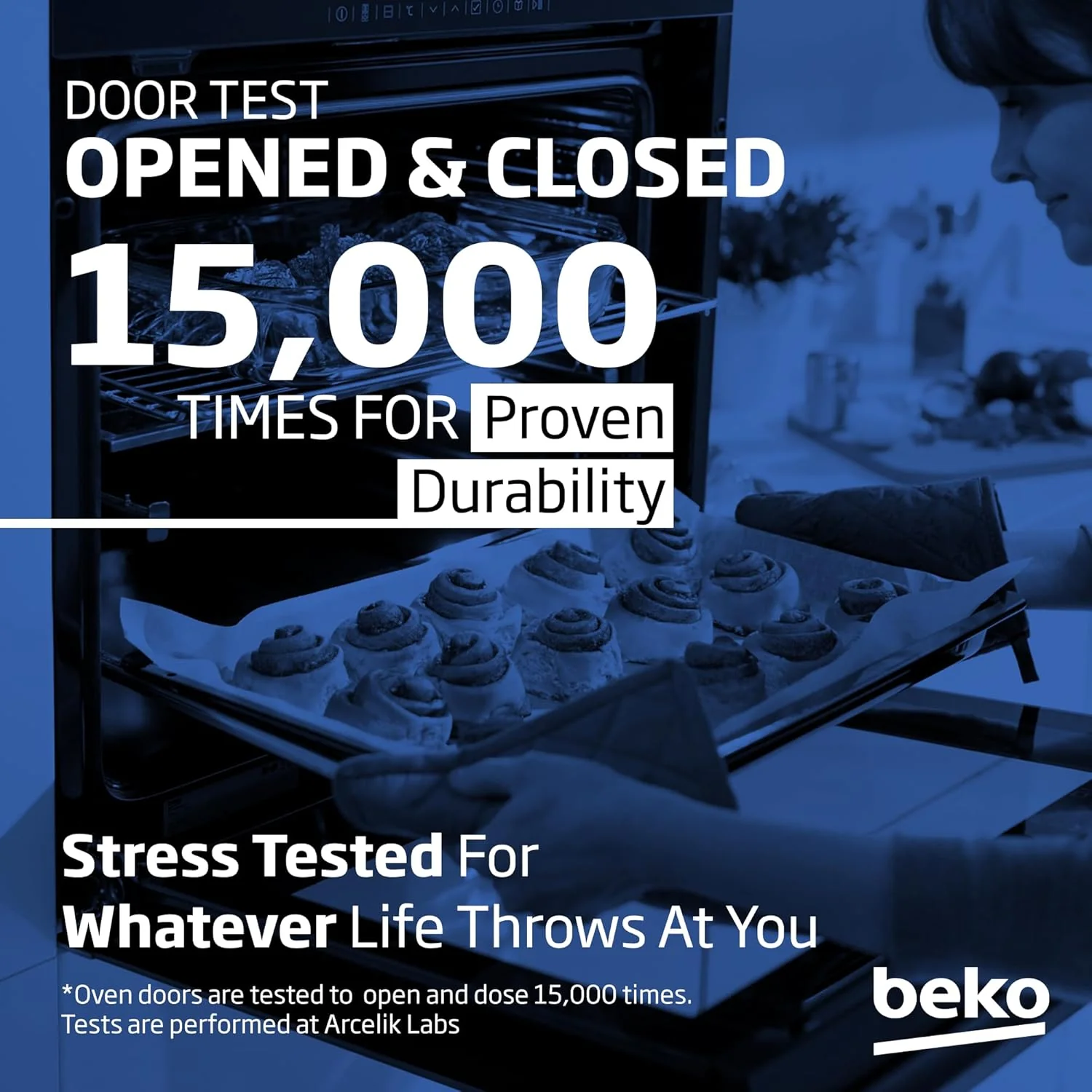 Beko 90X60 Cm 5 Burner Cooking Range, BGTW 11227 EXA - Image 8