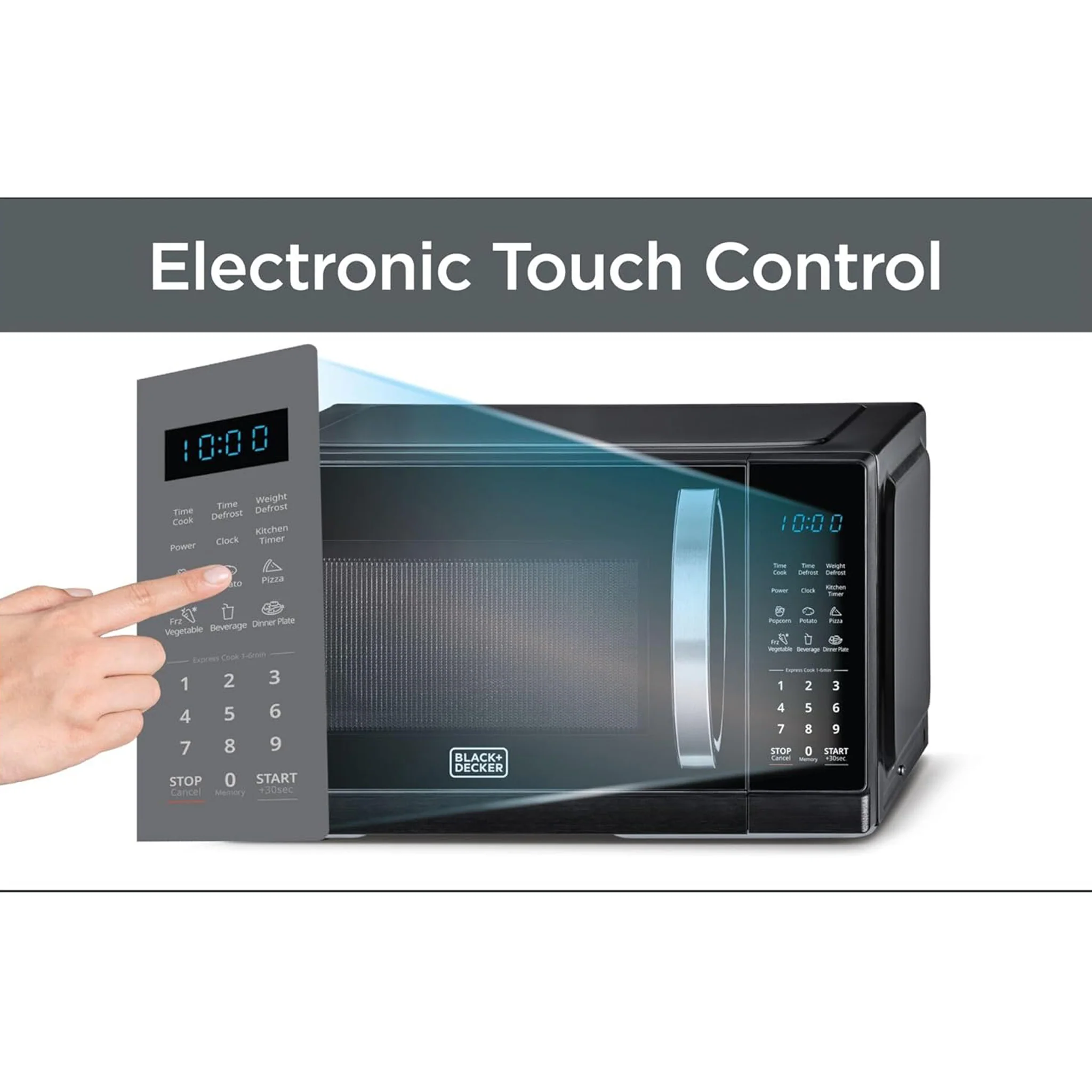 Black + Decker 25L Microwave Oven, MZ2500P - Image 5