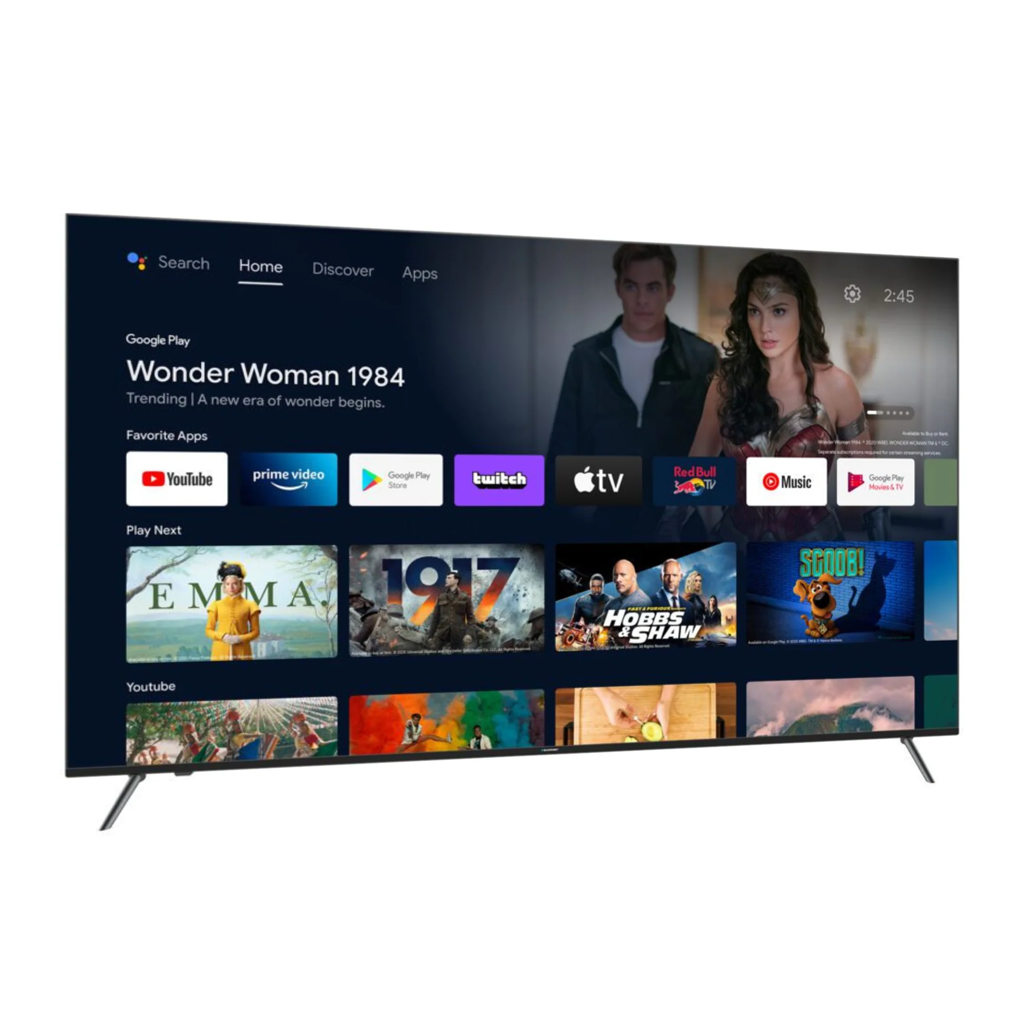 Blaupunkt 75 inch Android Smart TV - 4K, BP750U5G9300 - Image 2