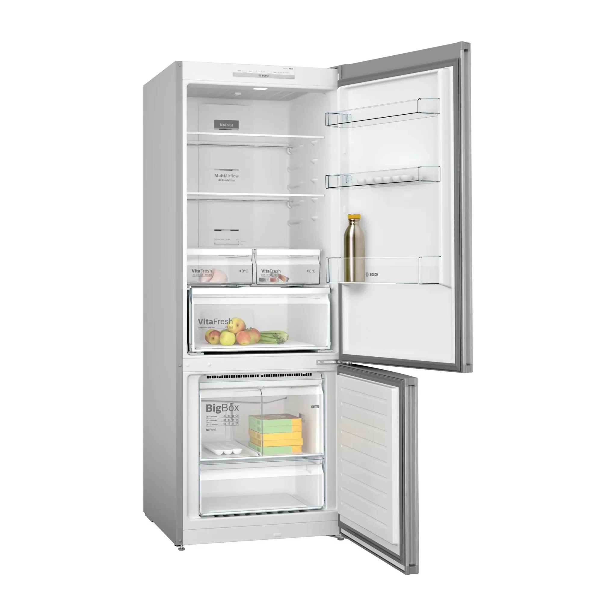 Bosch 530L Double Door Refrigerator, KGN55VL20M - Image 2