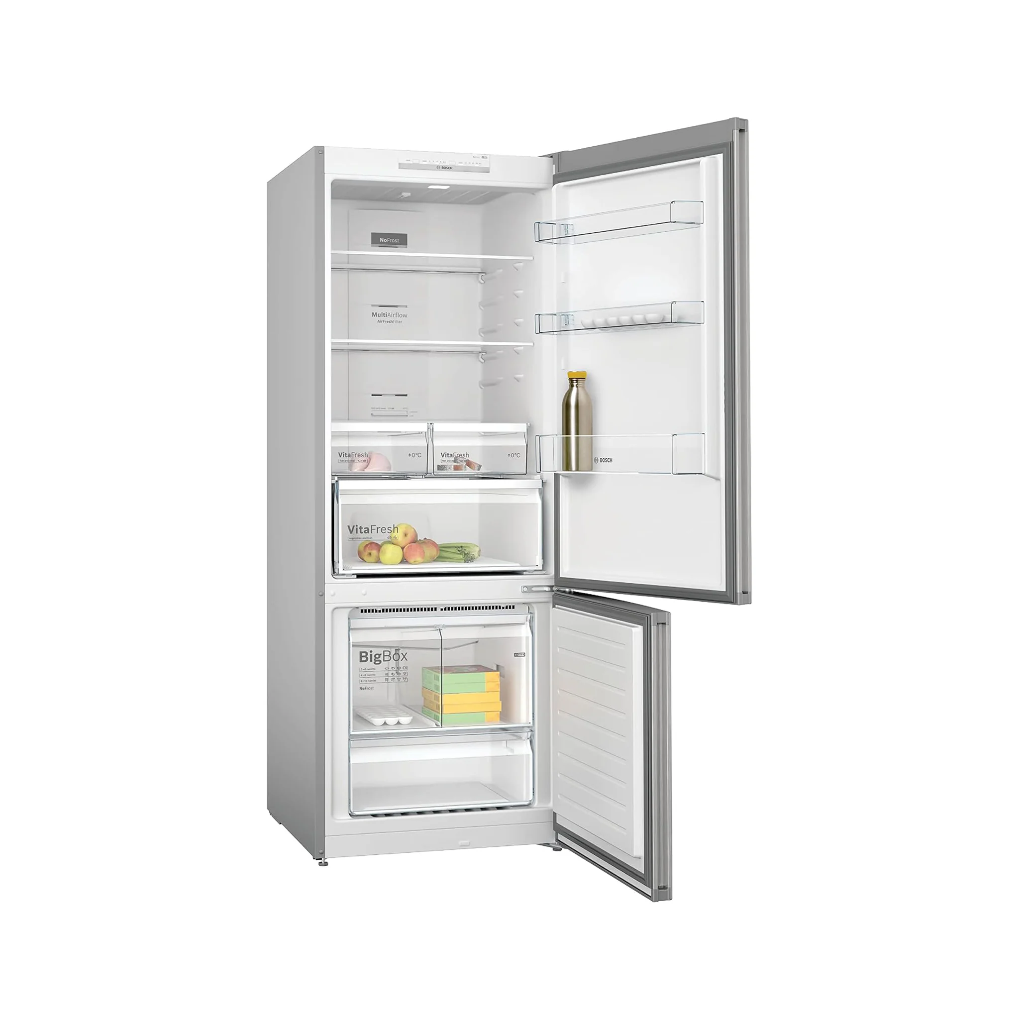 Bosch 530L Series 4 Bottom Mount Refrigerator, KGN55VL20M - Image 3