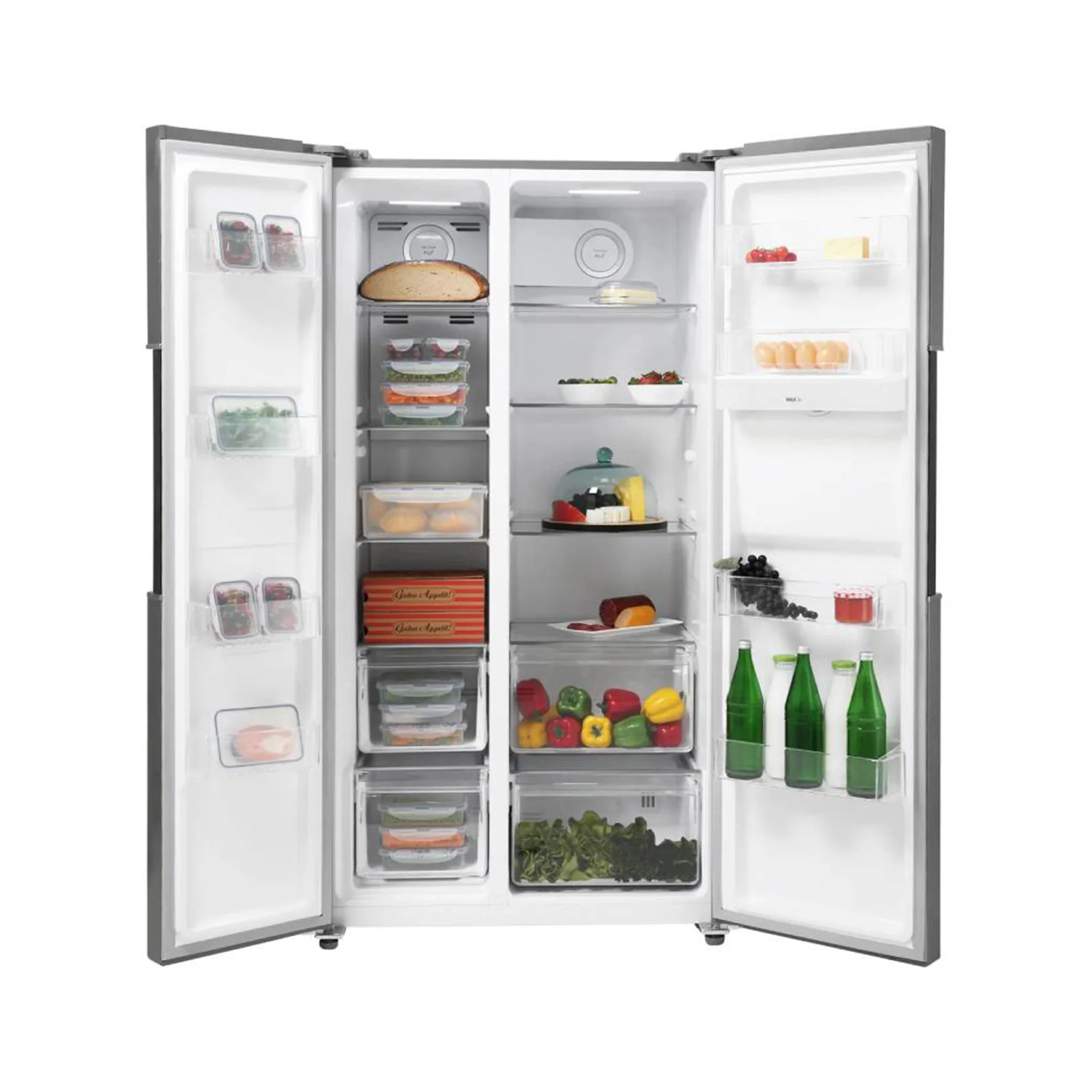 Candy 617L Side by Side Refrigerator, CHSBSO-6174XWD19 - Image 2