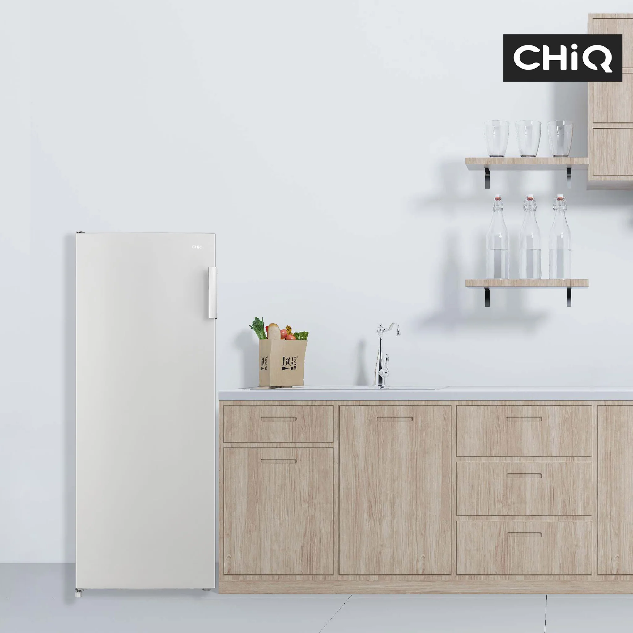ChiQ 205L Refrigerator, CSR205DW - Image 5