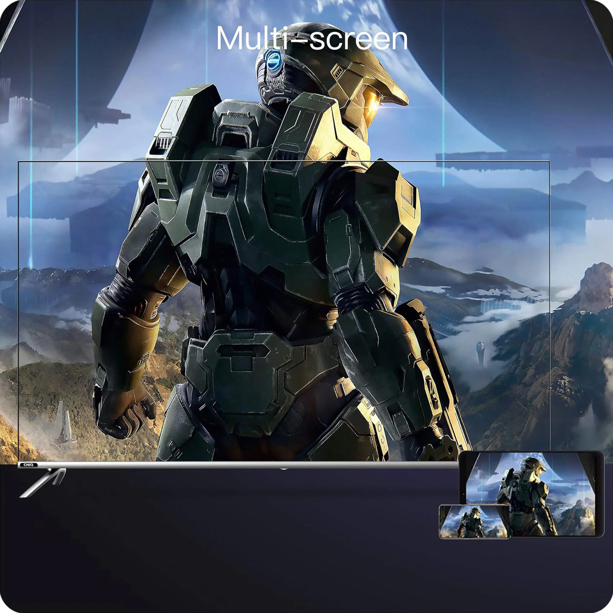 ChiQ 65" Android Smart TV - 4K, U65H7 - Image 7