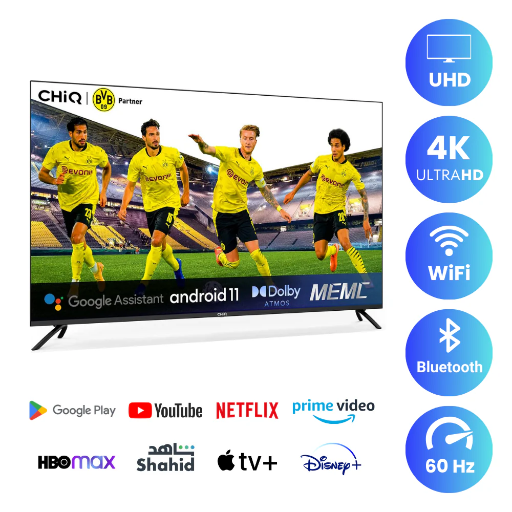 ChiQ 65 inch Android Smart TV - 4K, U65G7P - Image 3