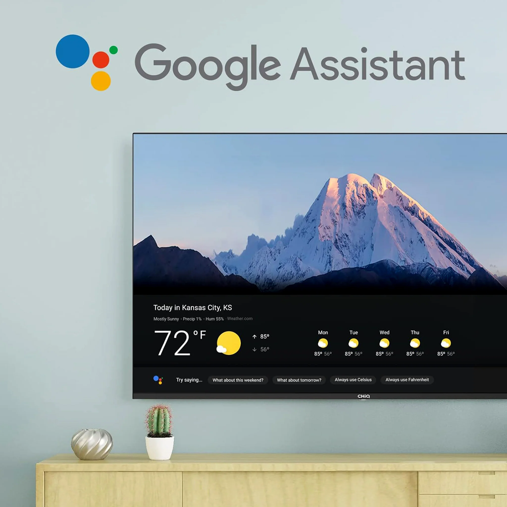 ChiQ 65 inch Android Smart TV - 4K, U65G7P - Image 6