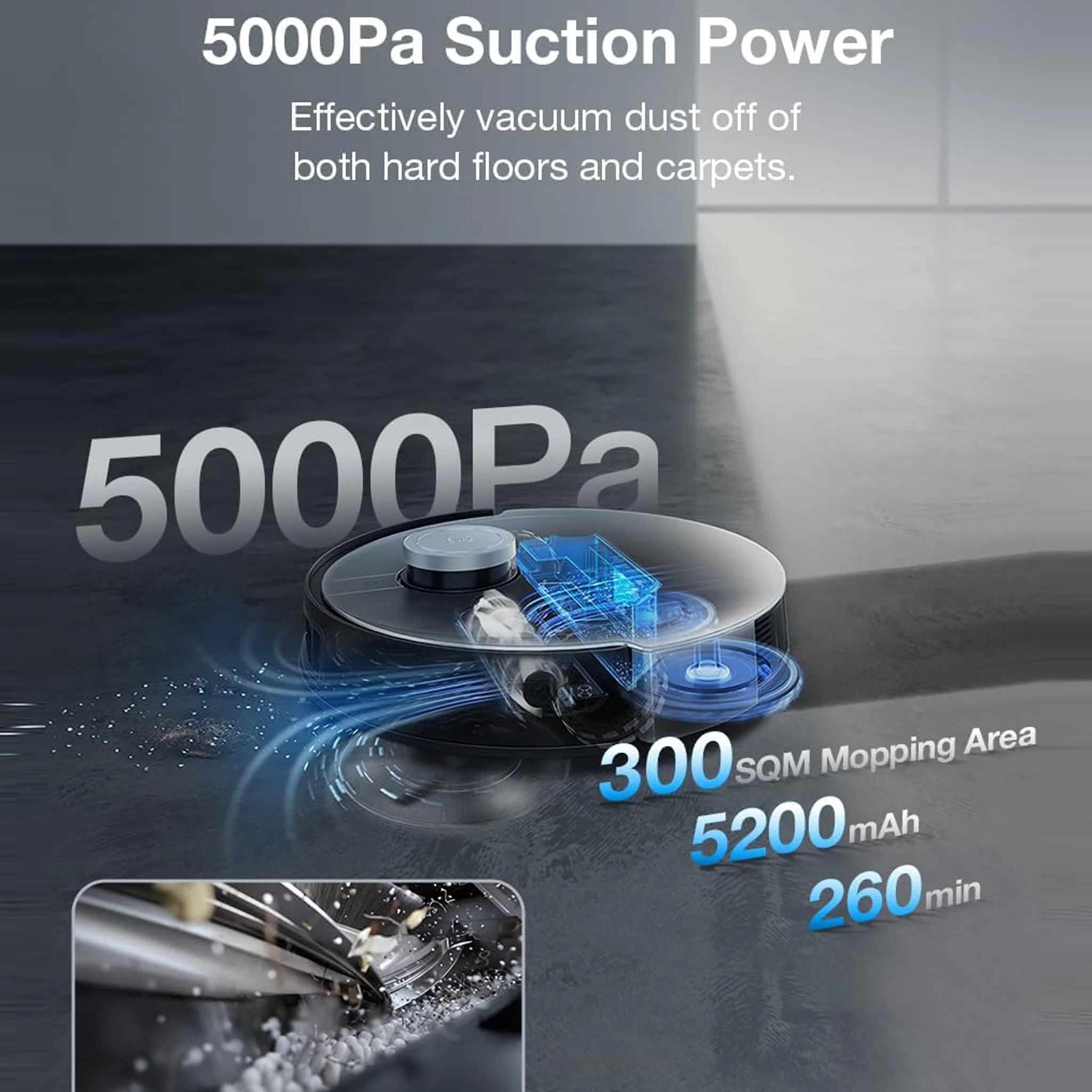 ECOVACS X1 OMNI Robot Vacuum Cleaner, X1 OMNI - Image 4
