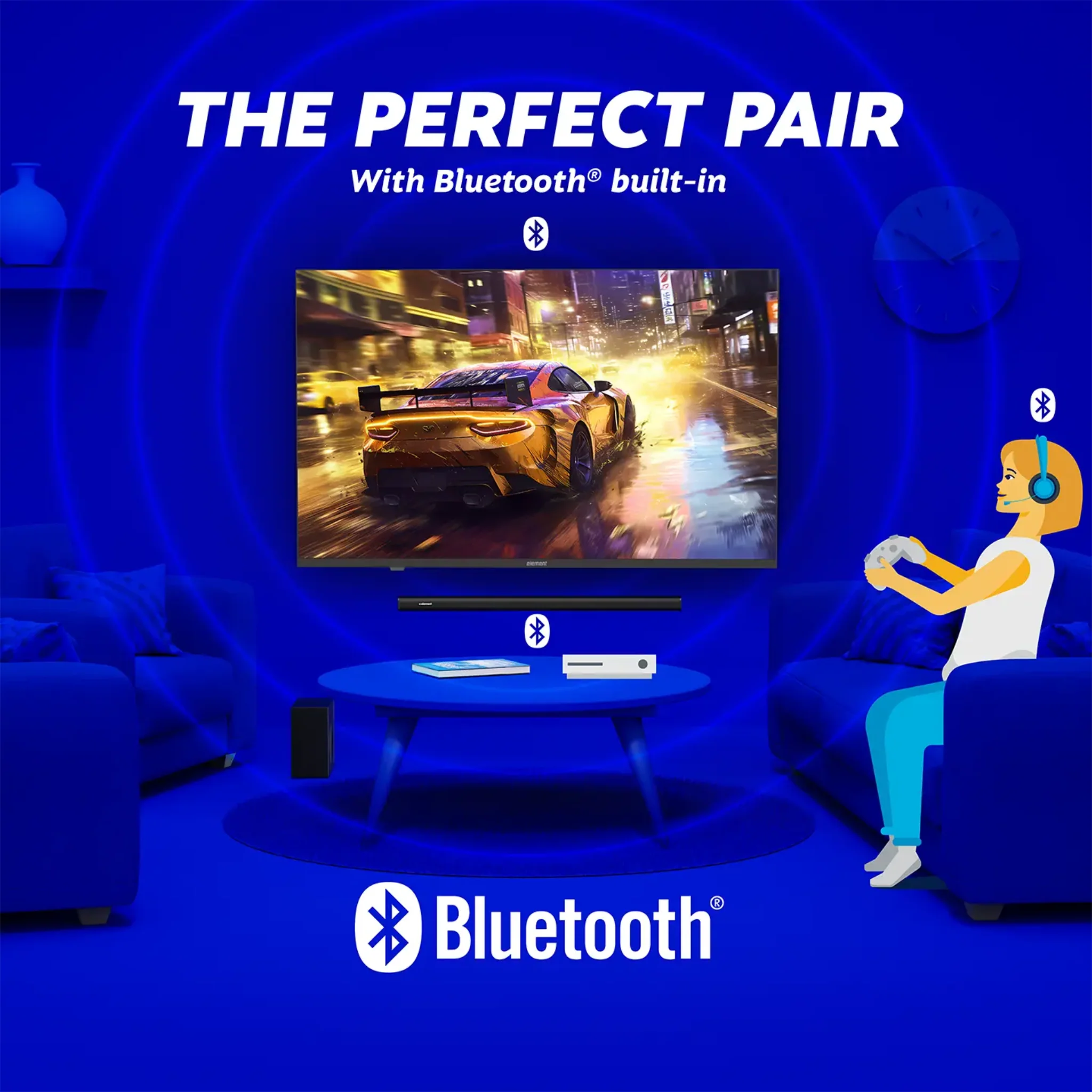 Element 58 inch Smart TV - 4K - 120Hz, E550AE58C - Image 8