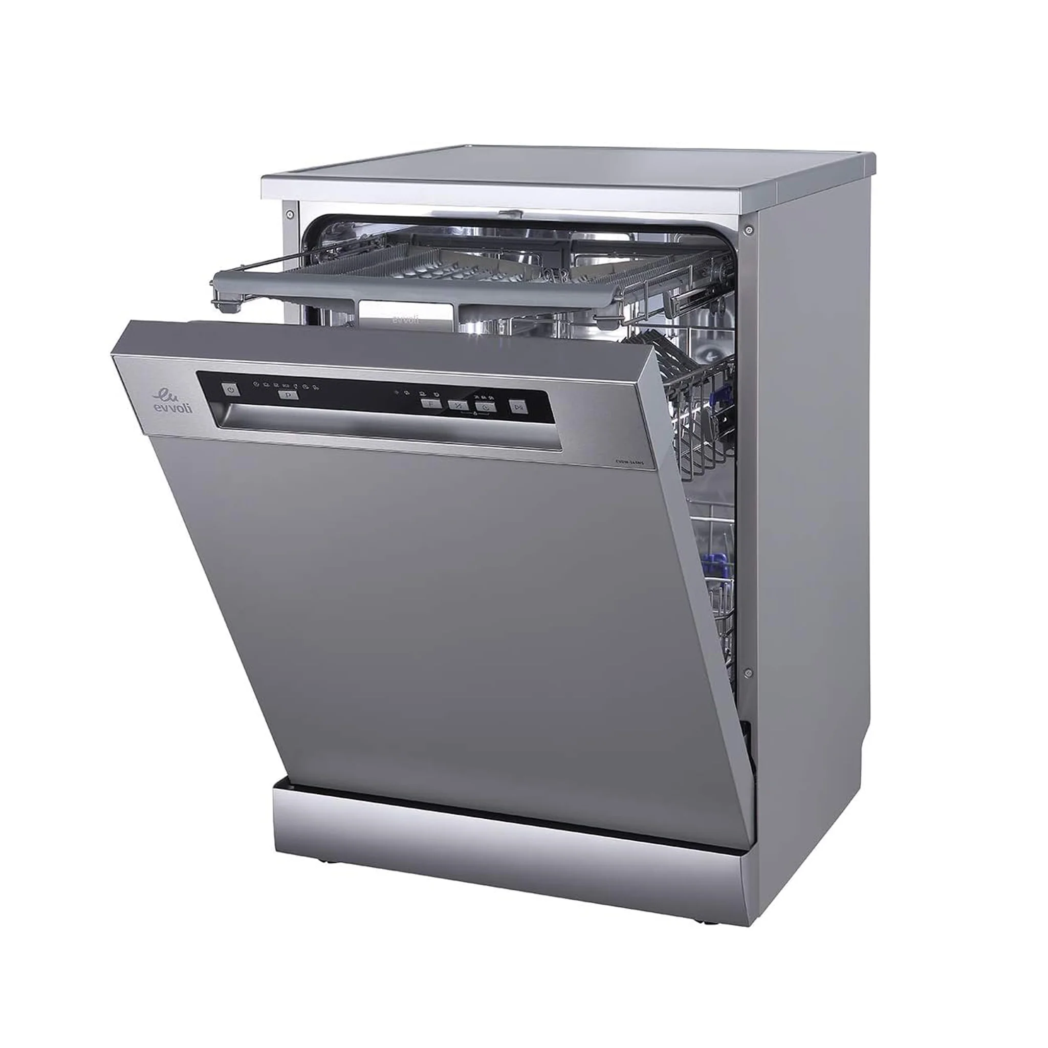 Evvoli 7 programs 14 Place Setting Freestanding Dishwasher, EVDW-143MS - Image 3
