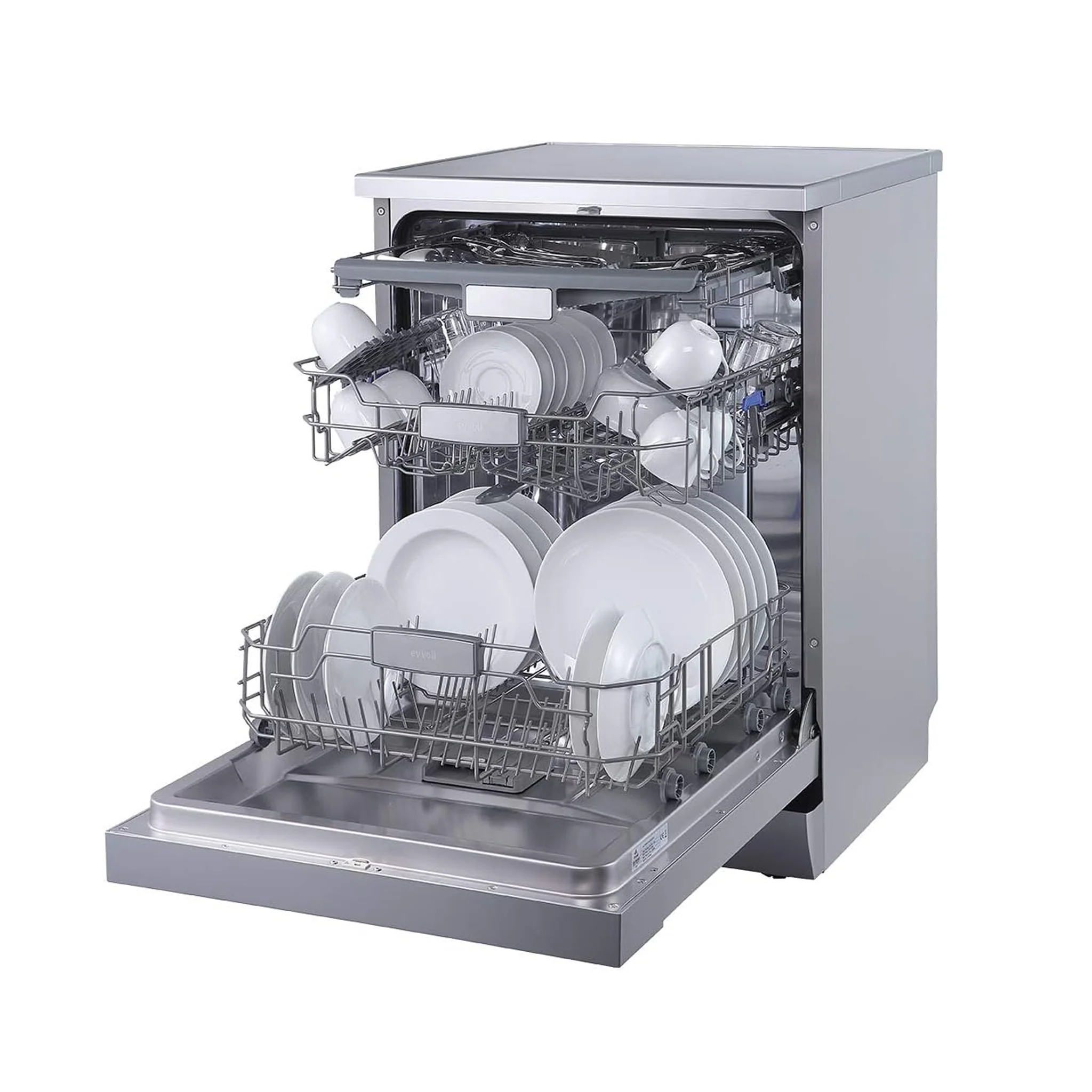 Evvoli 7 programs 14 Place Setting Freestanding Dishwasher, EVDW-143MS - Image 6