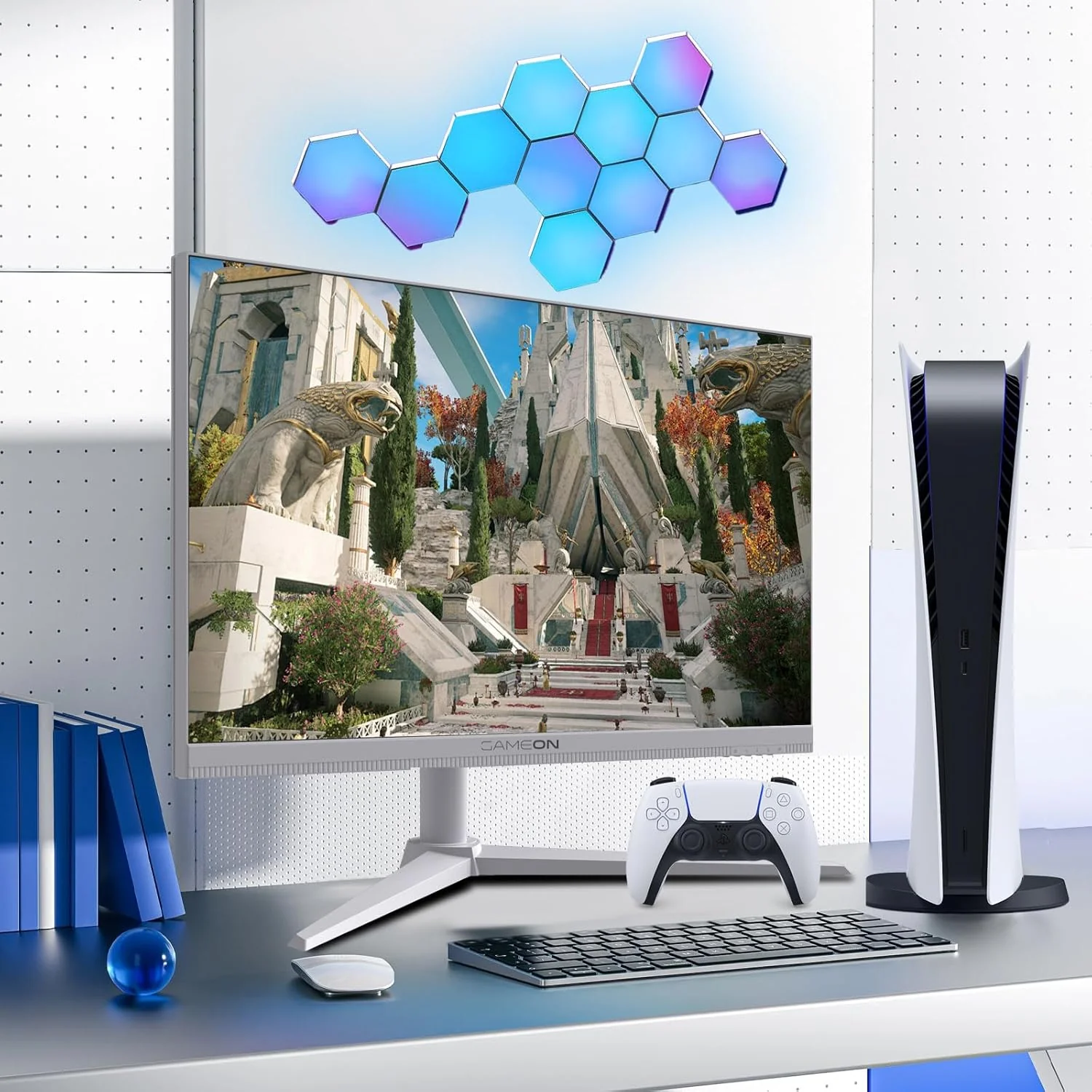 Gameon 24 inch Arctic Pro Series Gaming Monitor - 190Hz, GOA24FHD190IPS - Image 6