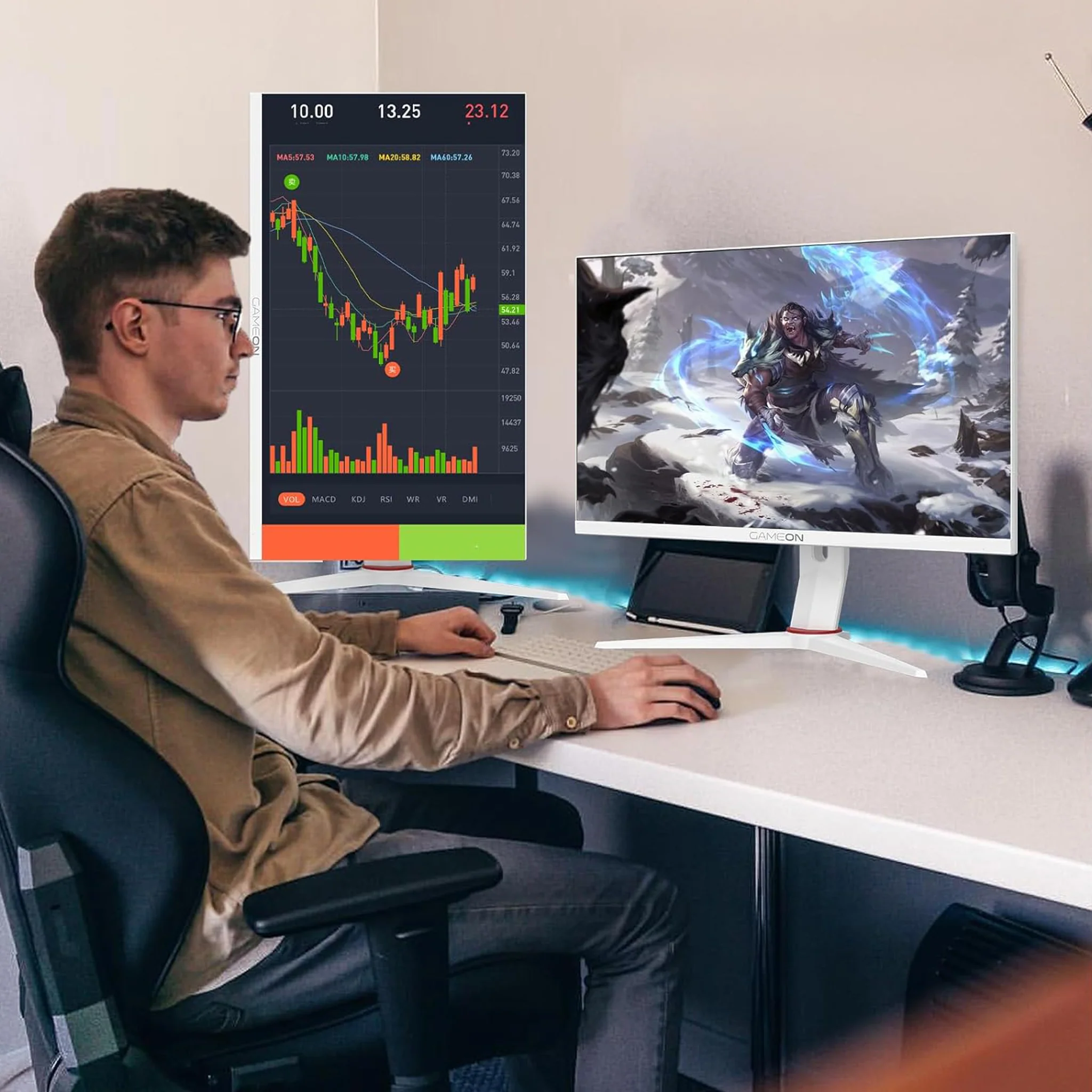 Gameon Arctic Pro Series 24 inch FHD Gaming Monitor – 360Hz, GOA24FHD360IPS - Image 7