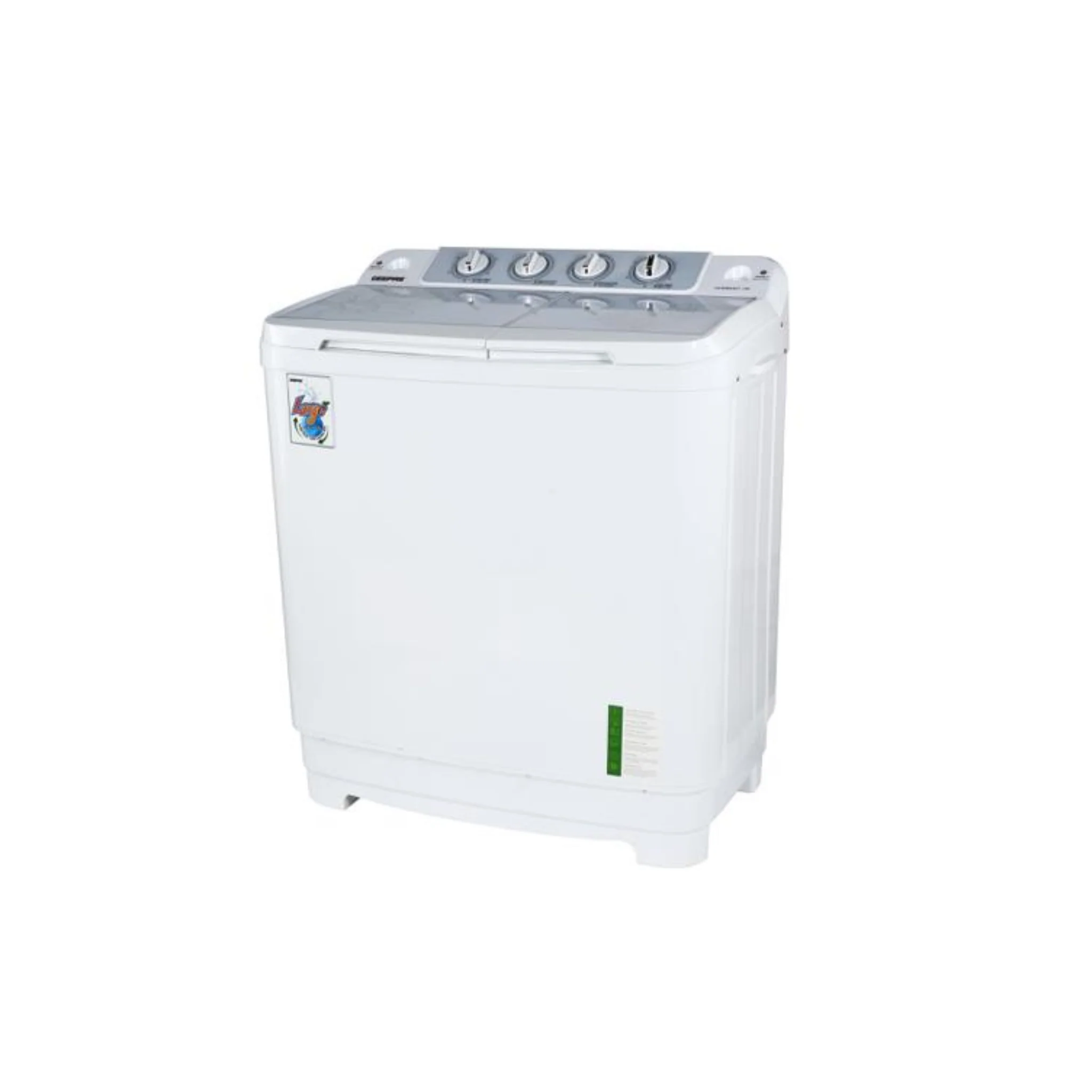 Geepas 10KG Semi Automatic Twin Hub Washer, GSWM6467-10K - Image 3