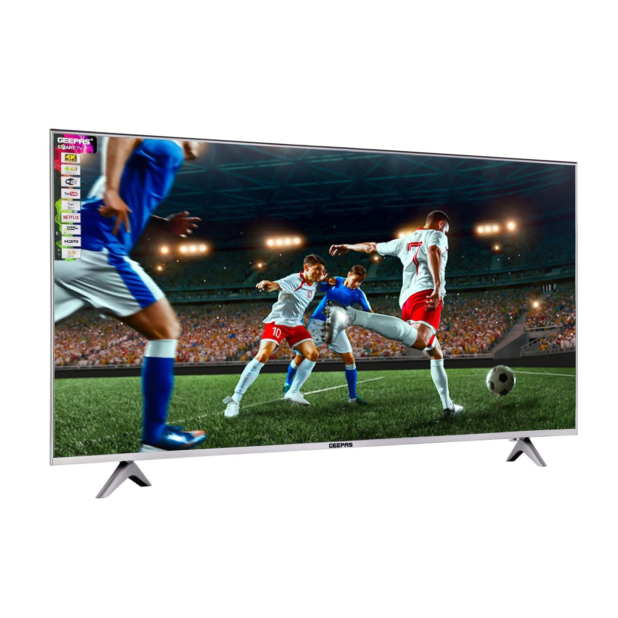 Geepas 50 inch Smart TV - 4K, GLED5023SXUHD - Image 2