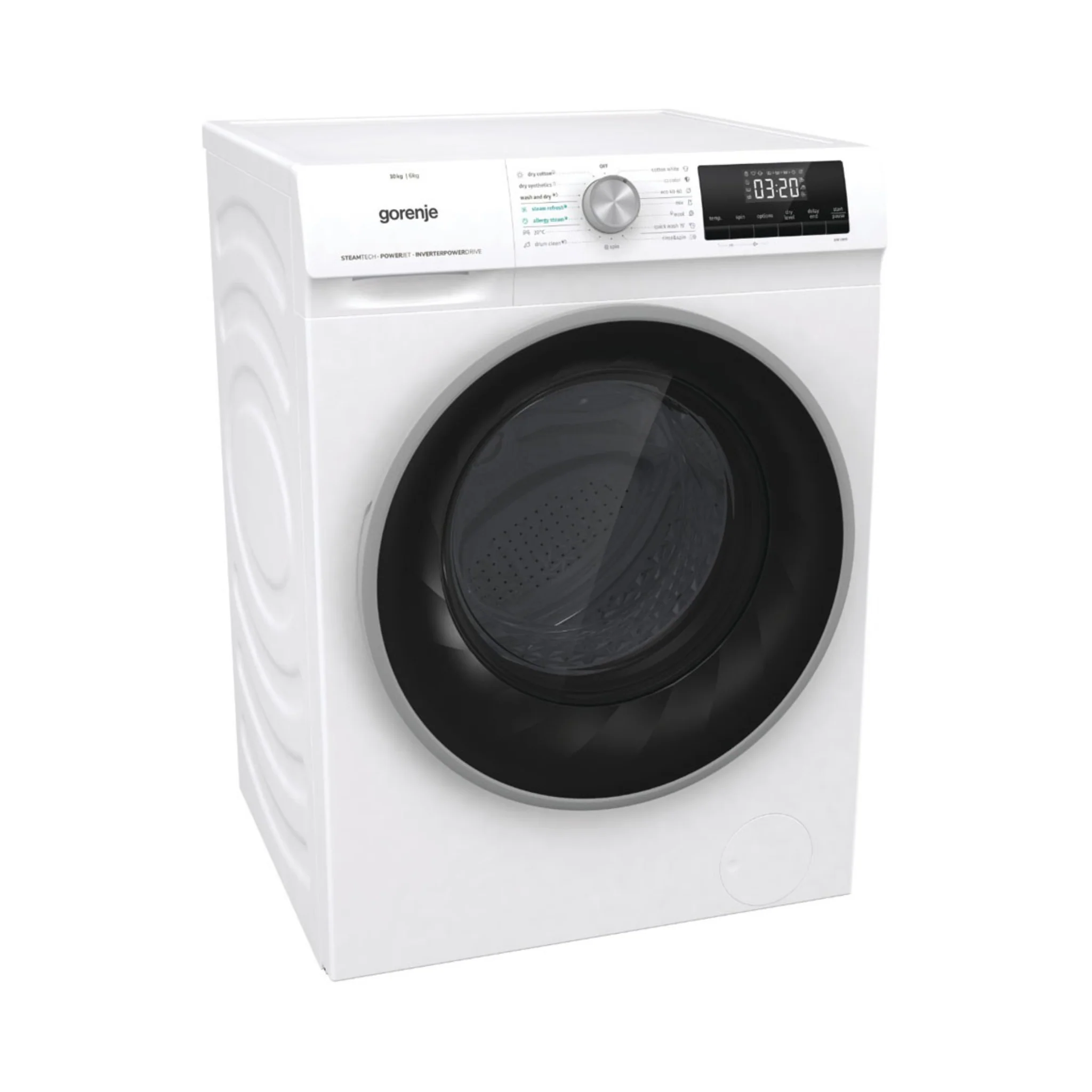 Gorenje 10/6KG Fully Automatic Washer and Dryer, WD10514S - Image 2
