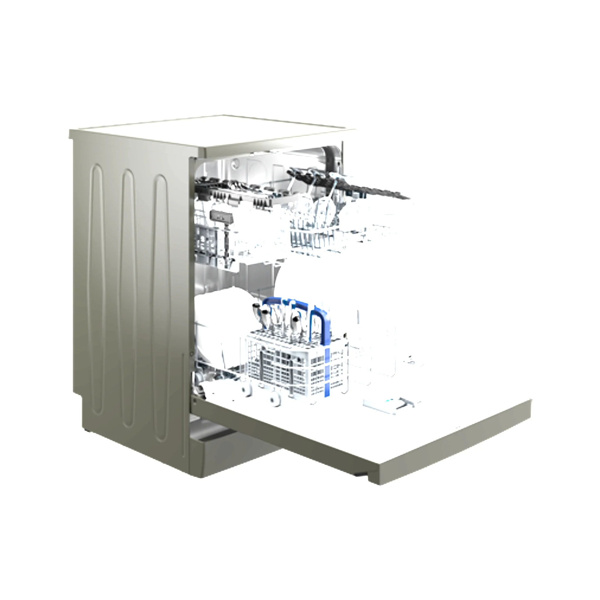 Grundig Full Size Free Standing Dishwasher, GNFP3440X - Image 4