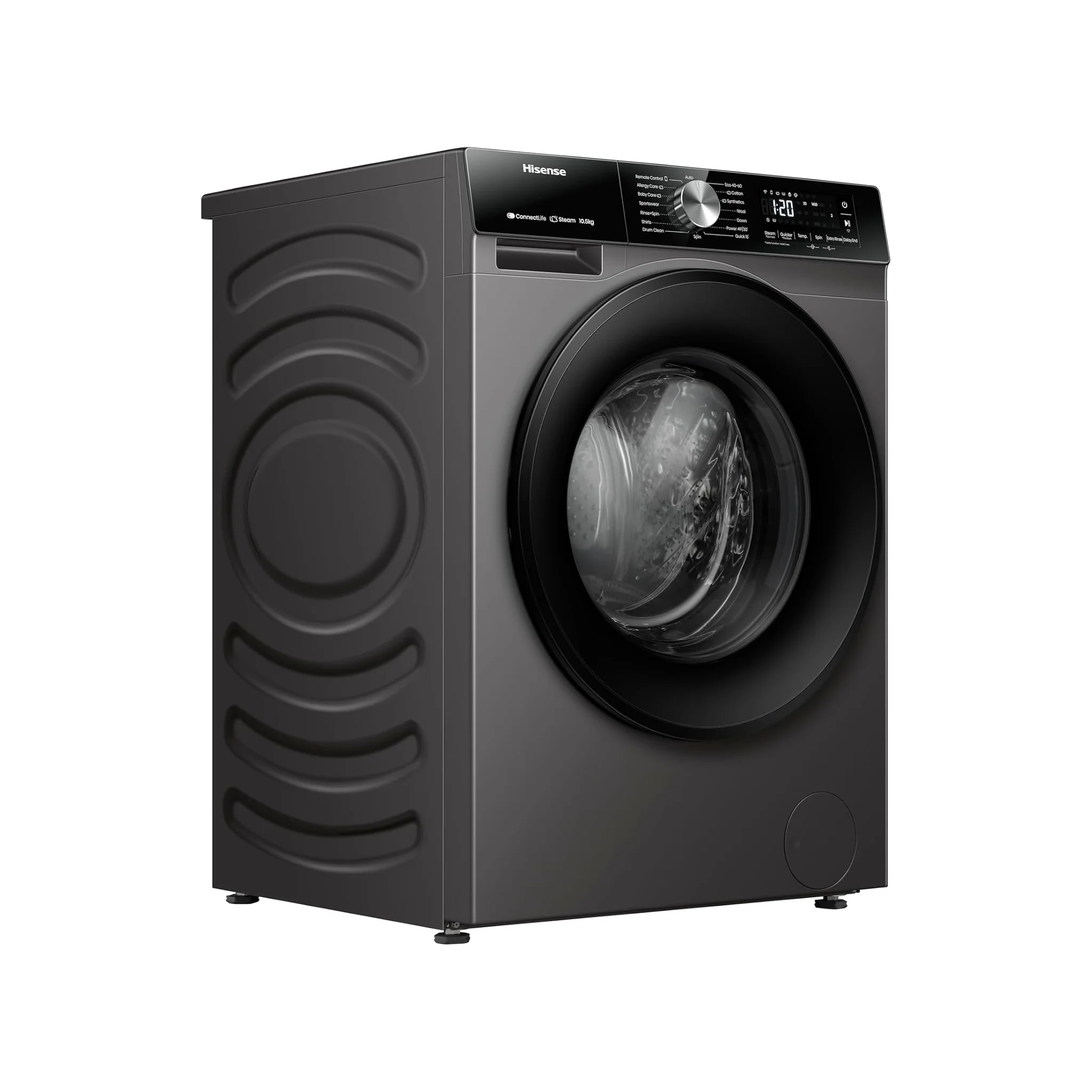 Hisense 10.5KG Fully Automatic Washing Machine, WF3M1042DB - Image 5
