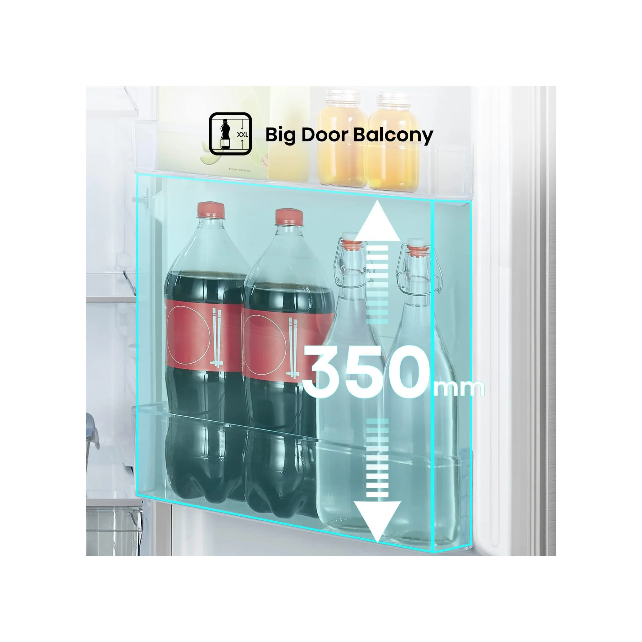 Hisense 328L Refrigerator, RT328N4DGN - Image 3