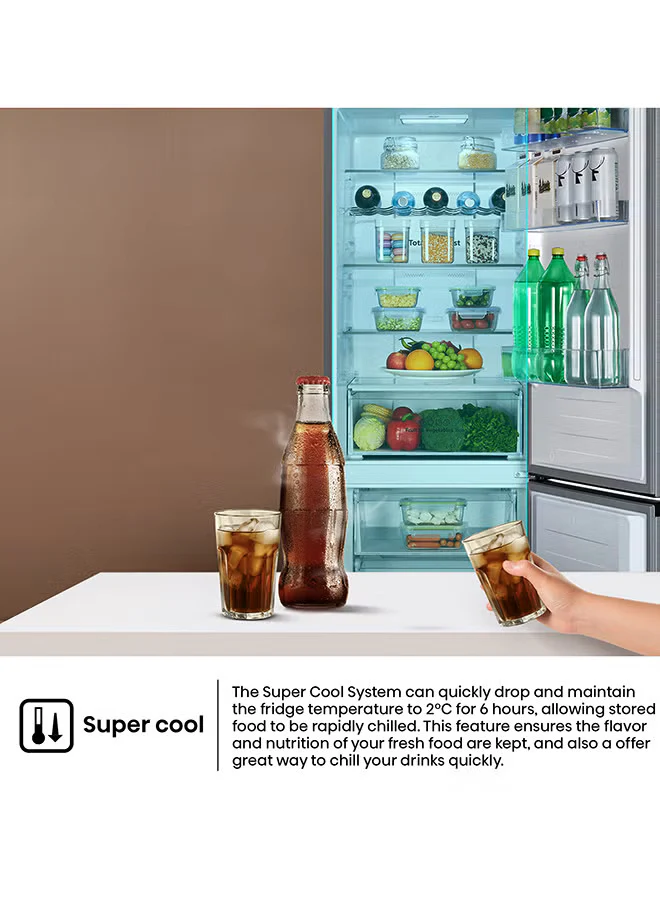 Hisense 390L Bottom Mount Refrigerator, RB3N390NDC1 - Image 5