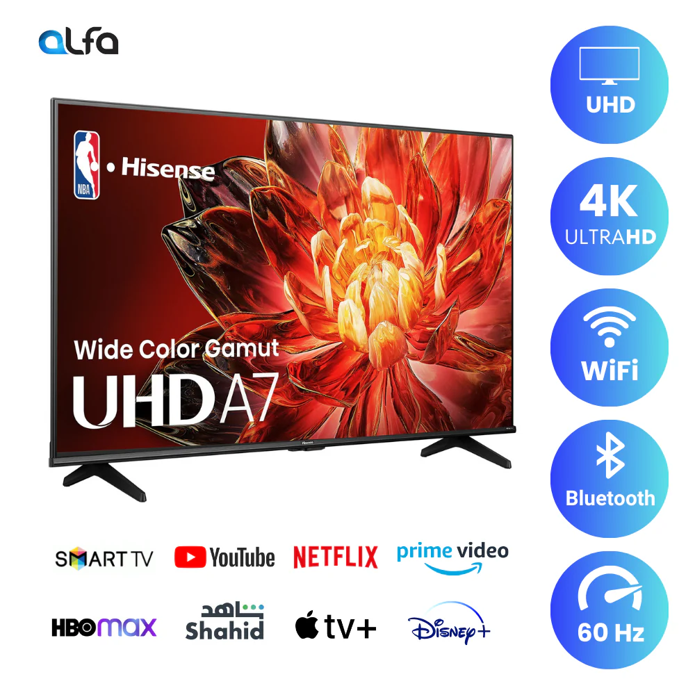 Hisense 55 inch Smart TV - 4K, 55A7 - Image 2