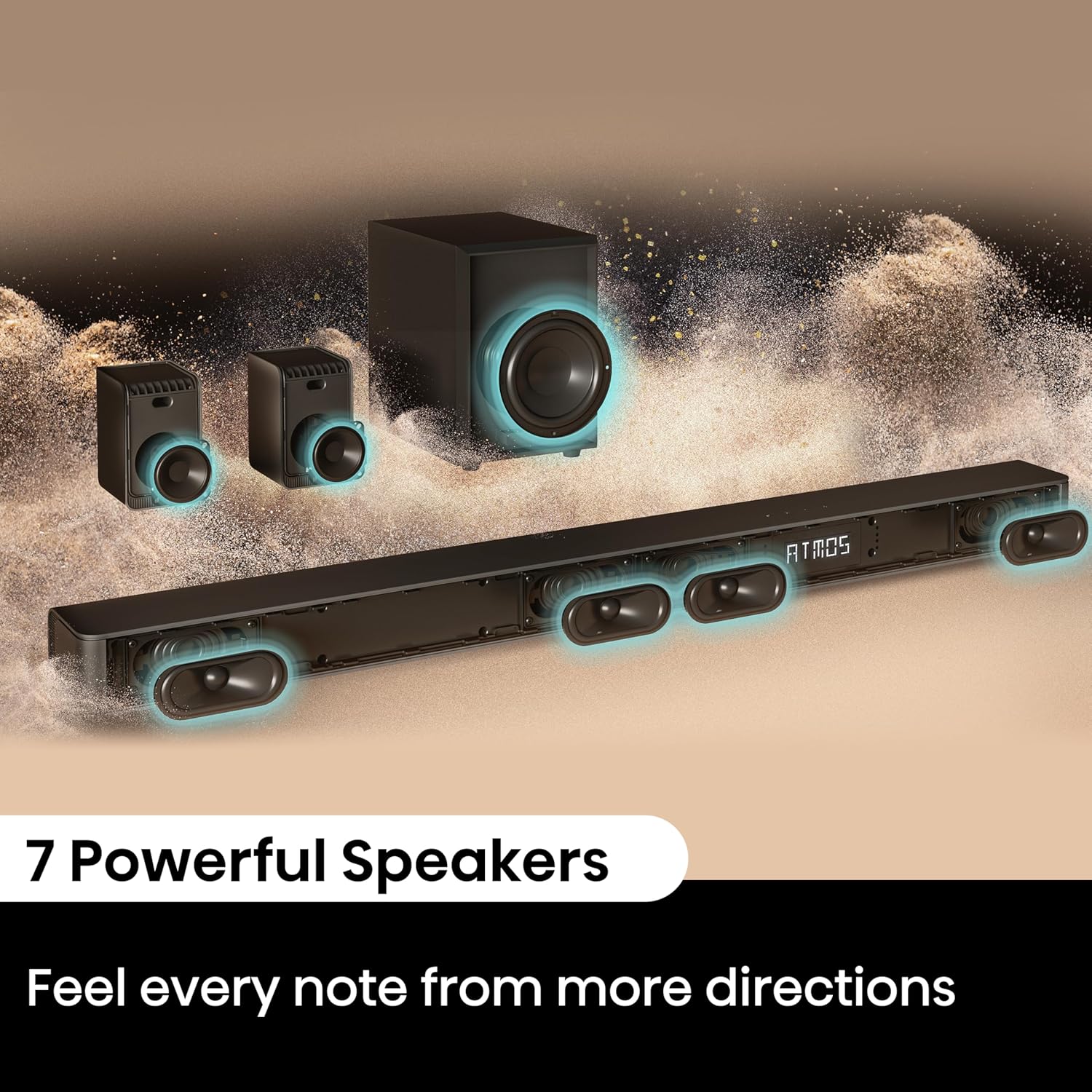 Hisense 5.1.2 Channel SoundBar, AX5100G - Image 5