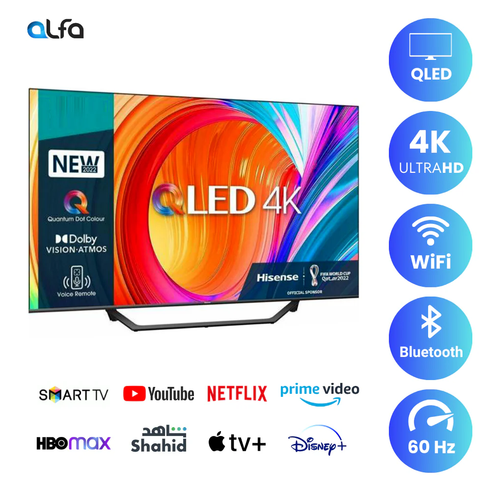 Hisense 50 inch Smart QLED TV- 4K, 50A78GQ - Image 3