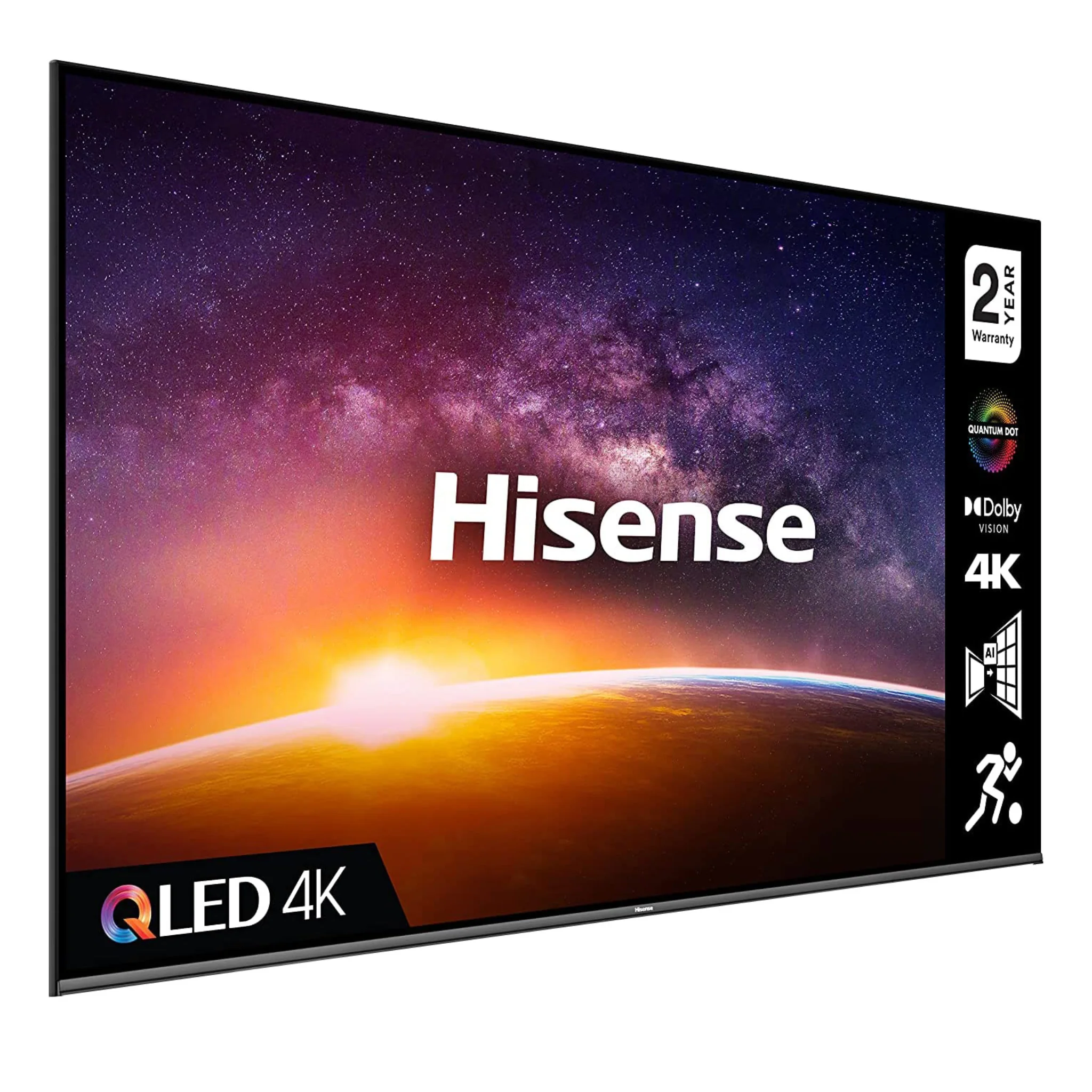 Hisense 50 inch Smart QLED TV, 50A7GQTUK - Image 2