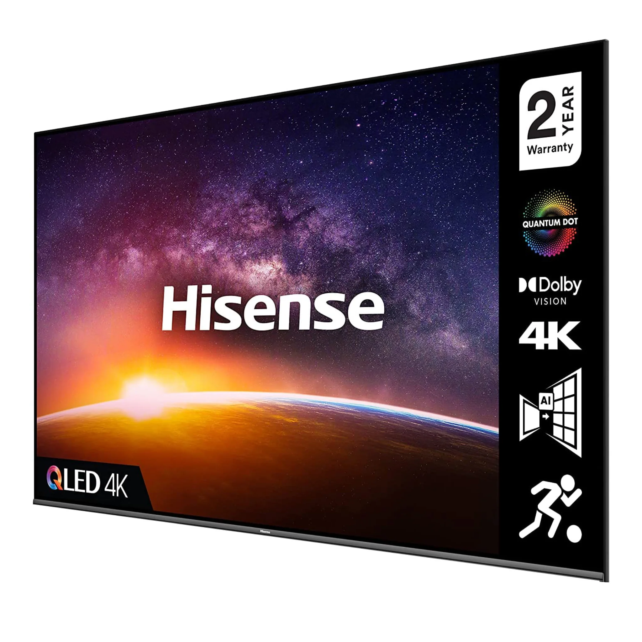 Hisense 50 inch Smart QLED TV, 50A7GQTUK - Image 3