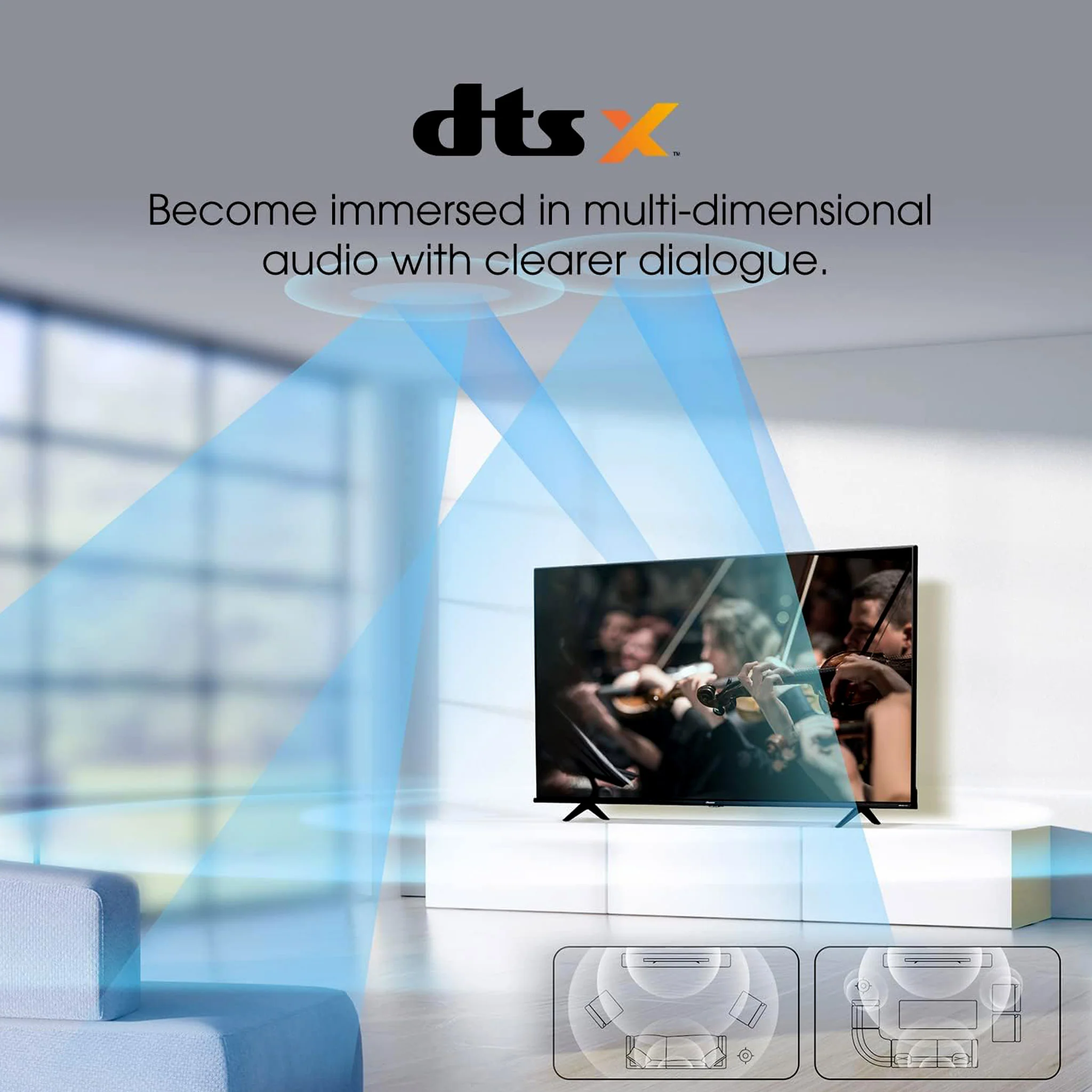 Hisense 50 inch Smart TV - 4K, 50A6 - Image 7