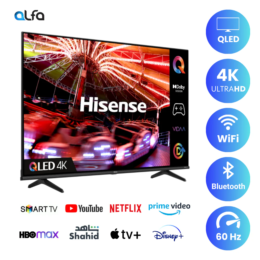 Hisense 55 inch Smart QLED TV - 4K, 55E7 - Image 2